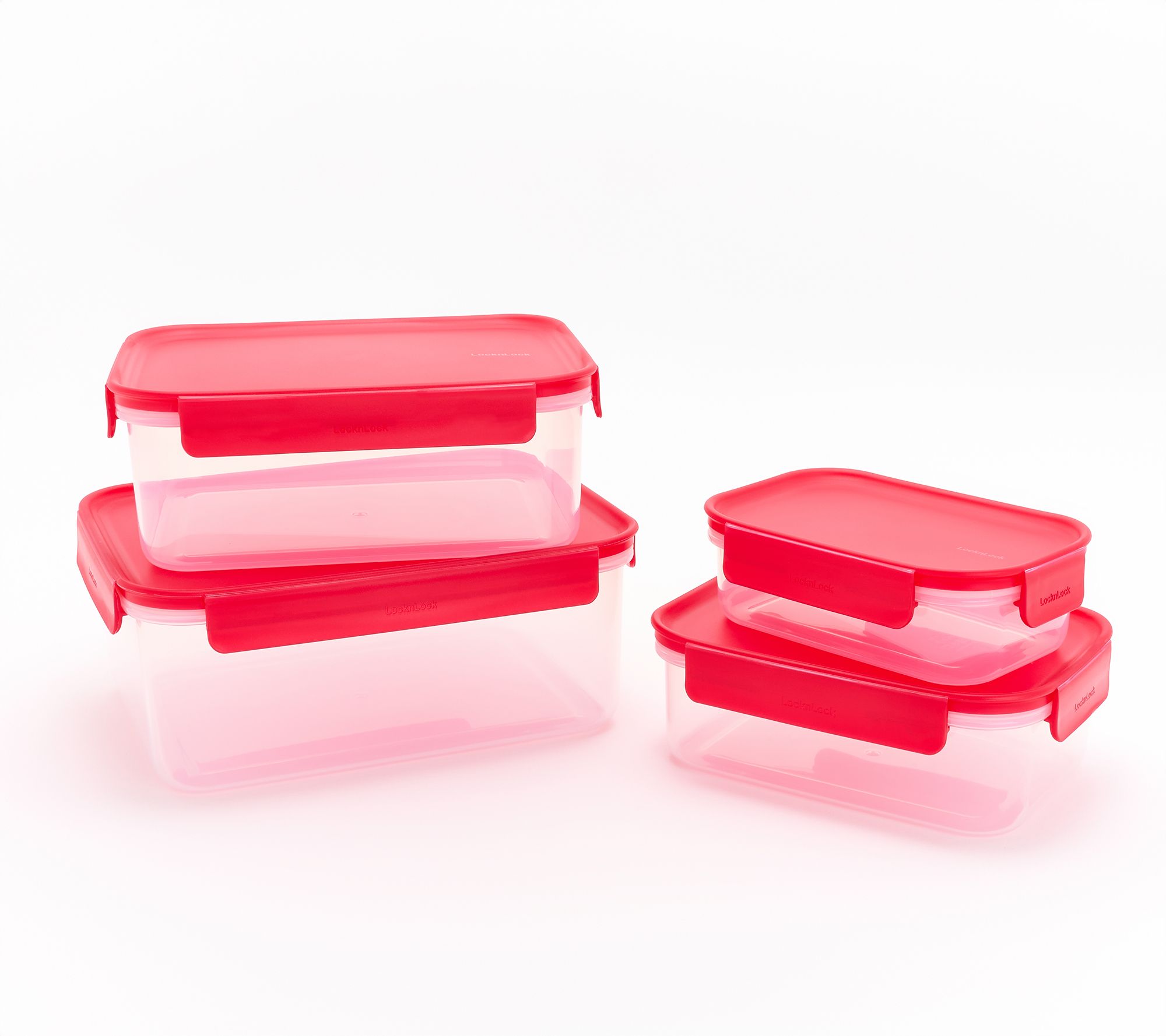 LocknLock 4-Pc Nestable Rectangle Storage Set