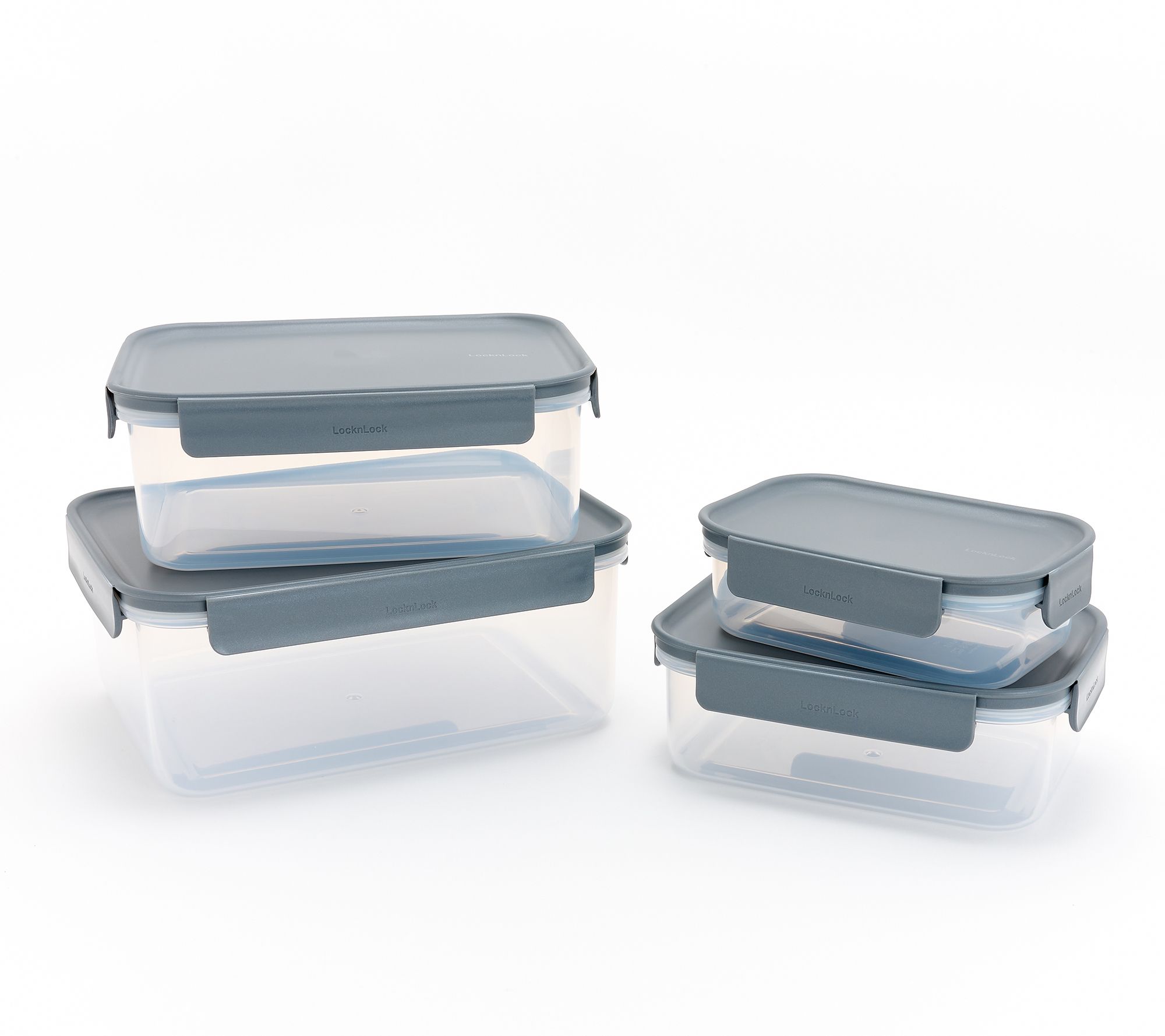 LocknLock 4-Pc Nestable Rectangle Storage Set