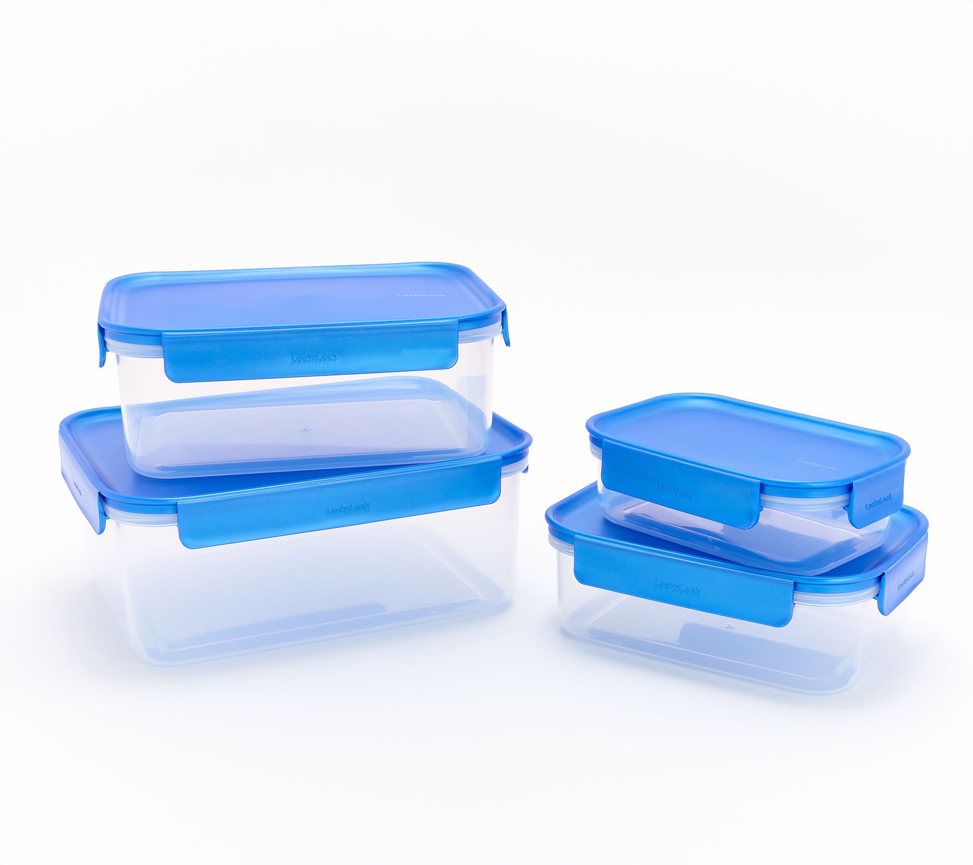 LocknLock 4-Pc Nestable Rectangle Storage Set