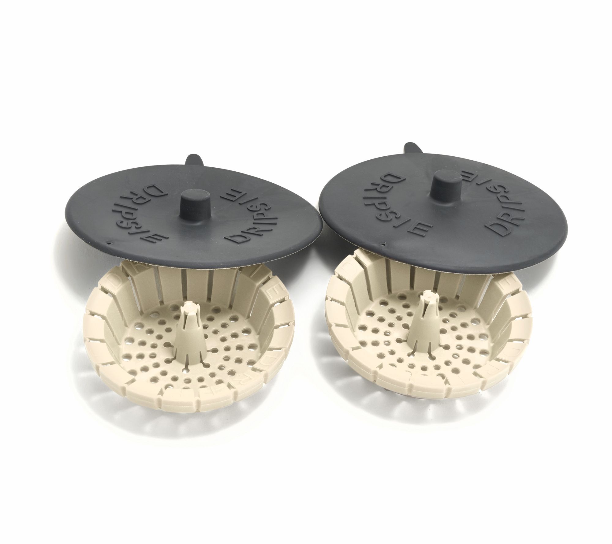 Dripsie 2.0 4-Piece Anti-Clog Sink Strainers and Stoppers