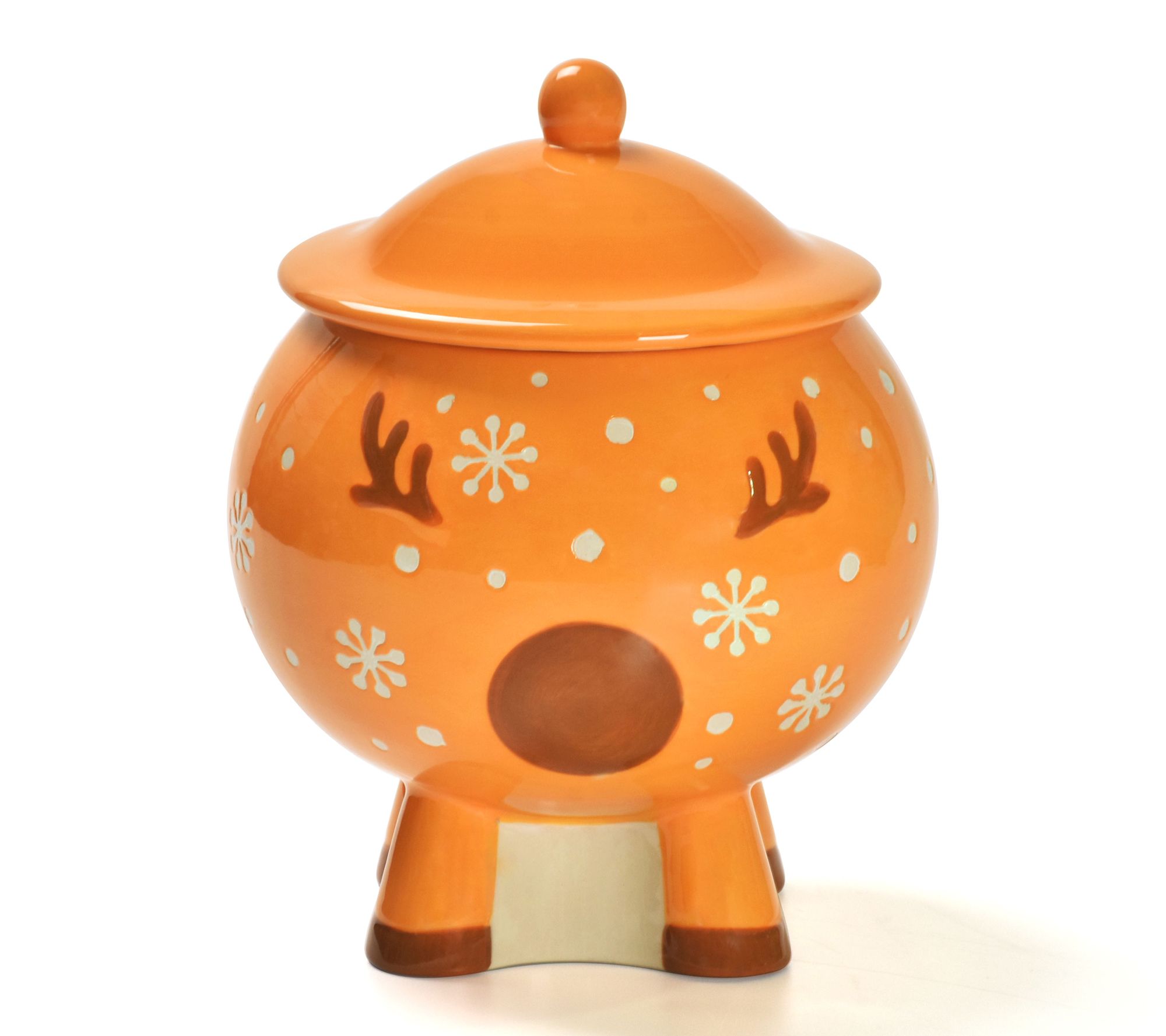  Temp-tations Seasonal 1.5 QT Footed Cookie Jar