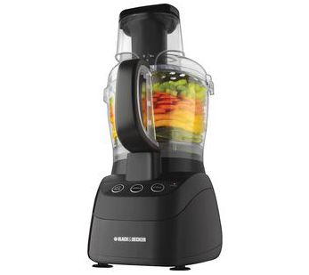 BLACK+DECKER PowerPro 2-in-1 Food Processor 