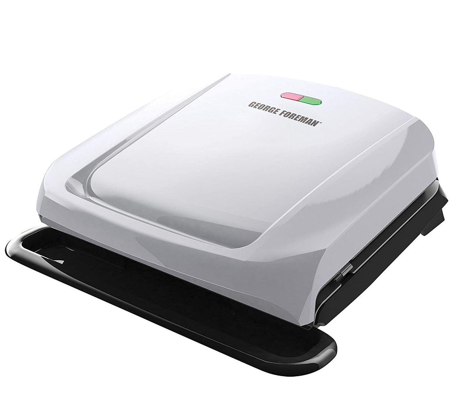 George Foreman Smokeless Contact Grill with Digital Smart Scale on QVC 