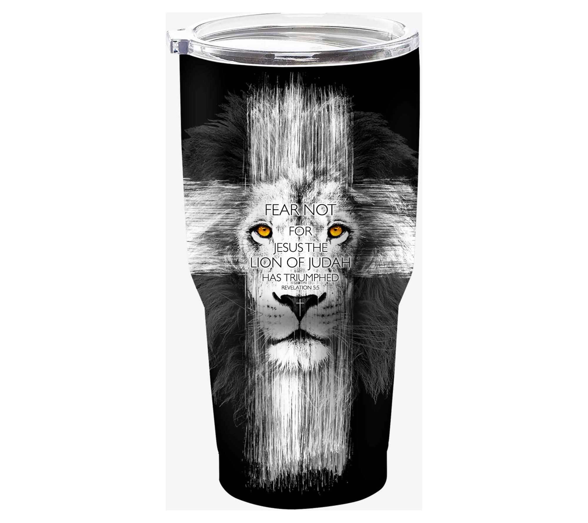 Kerusso 30-oz Dual Wall Tumbler - Lion Cross