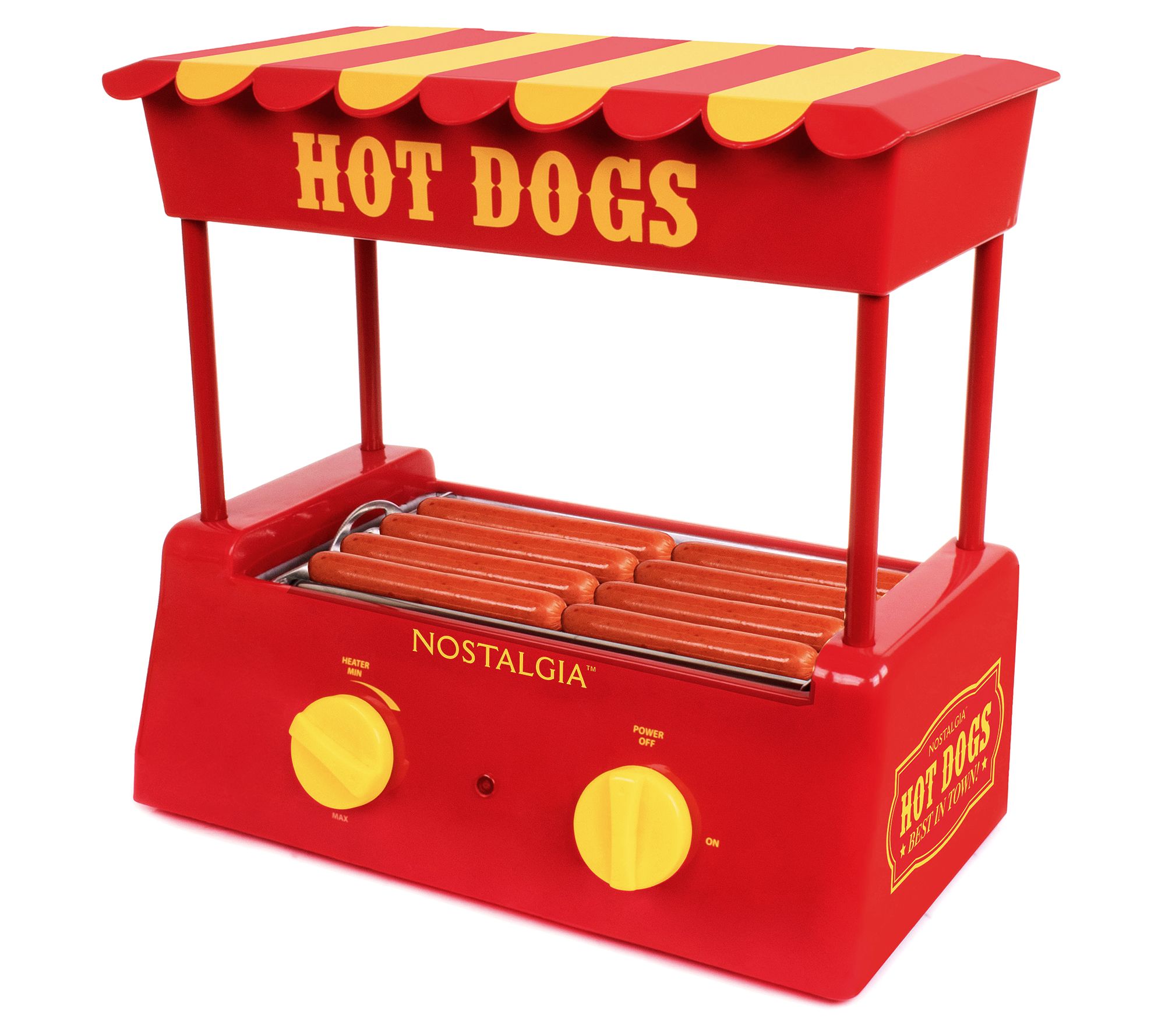 Nostalgia Hot Dog Roller and Bun Warmer