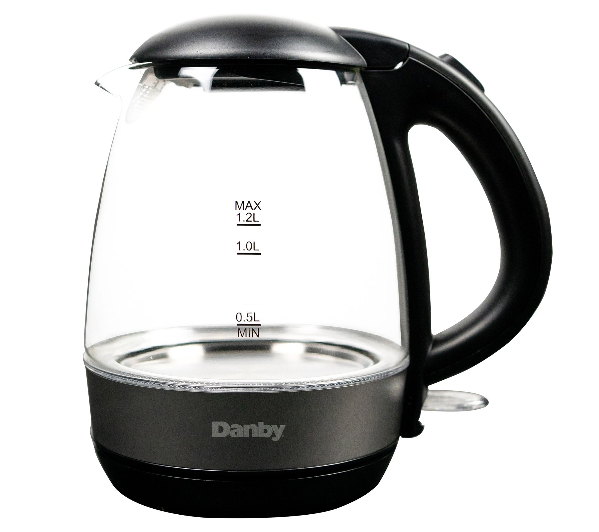 Elite Gourmet Electric Honeypot Glass Kettle - Gray, 1.2 L - Fry's