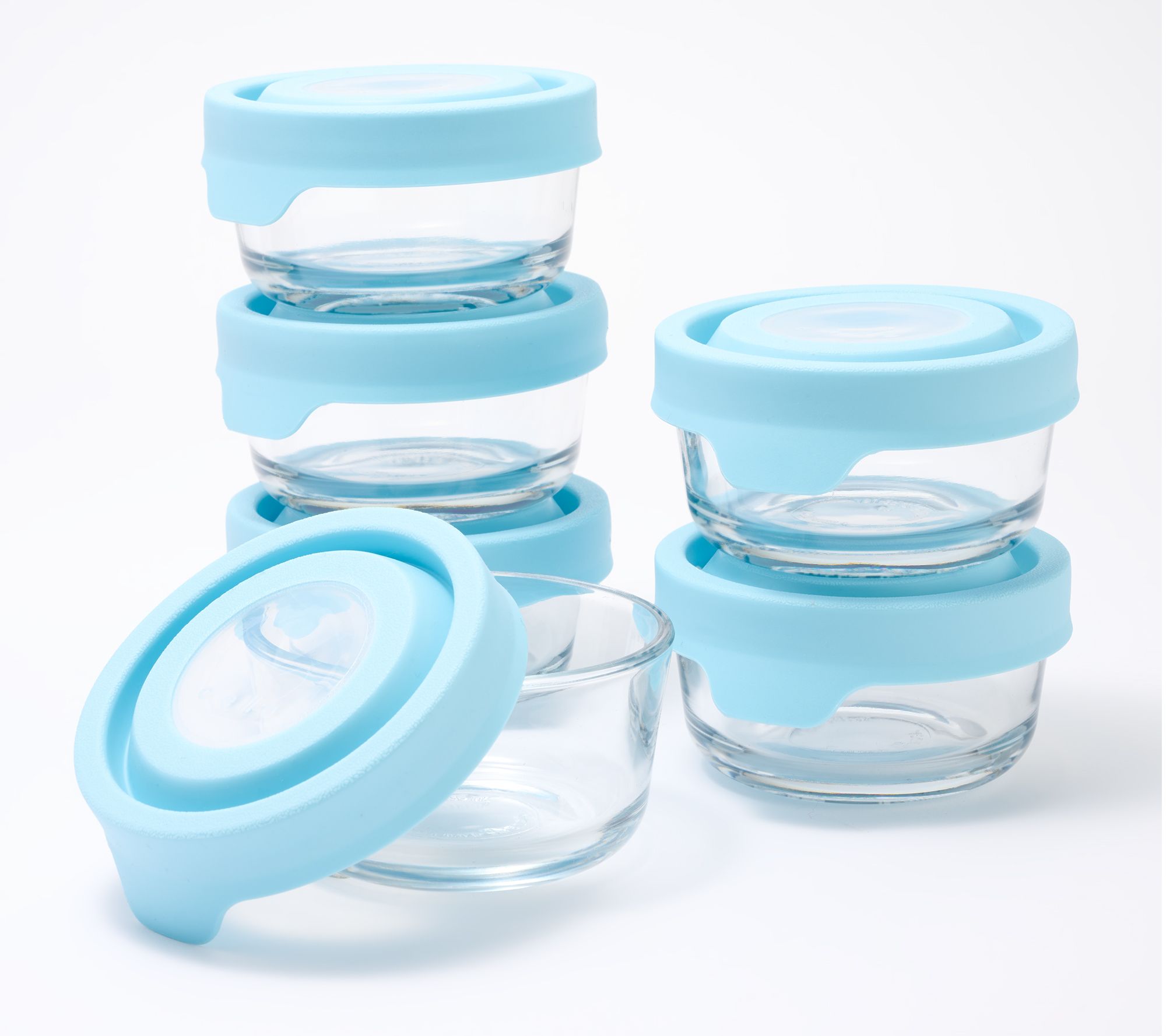 Snapware 8-Piece Mixed Glass & Plastic Storage Set on QVC 