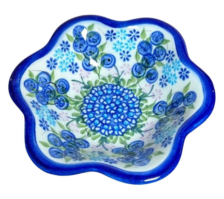 Lidia's Polish Pottery Small Flower Bowl