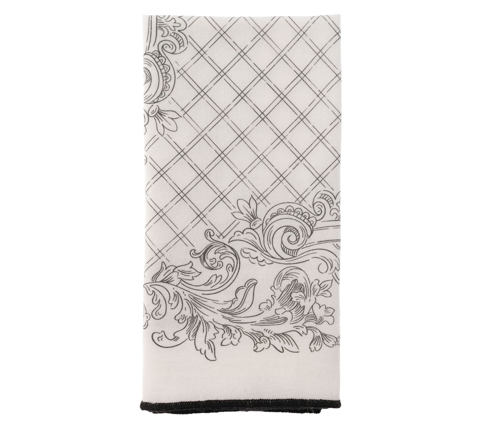 Karma Set of 4 Merrowed Edge Dinner Napkins