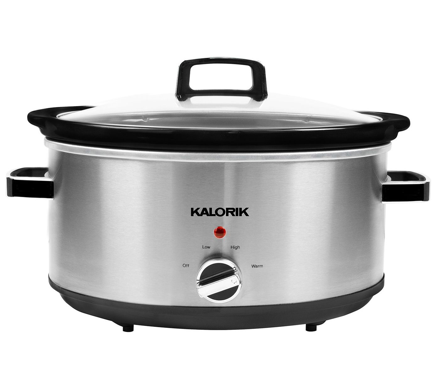 Kalorik 6.5qt Stainless Steel Slow Cooker