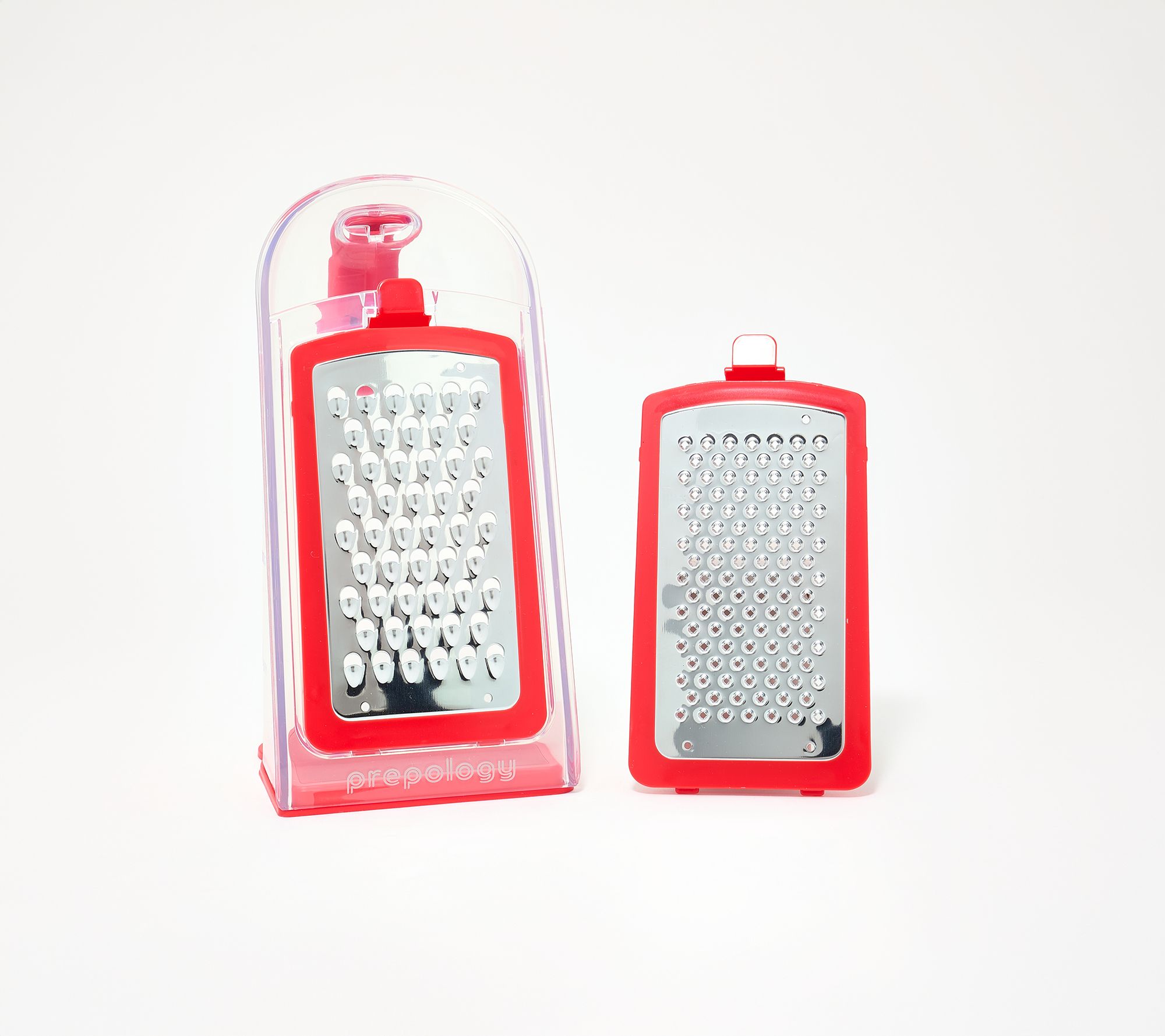 "As Is" Prepology Ergonomic Box Grater w/ (2) Blade Inserts