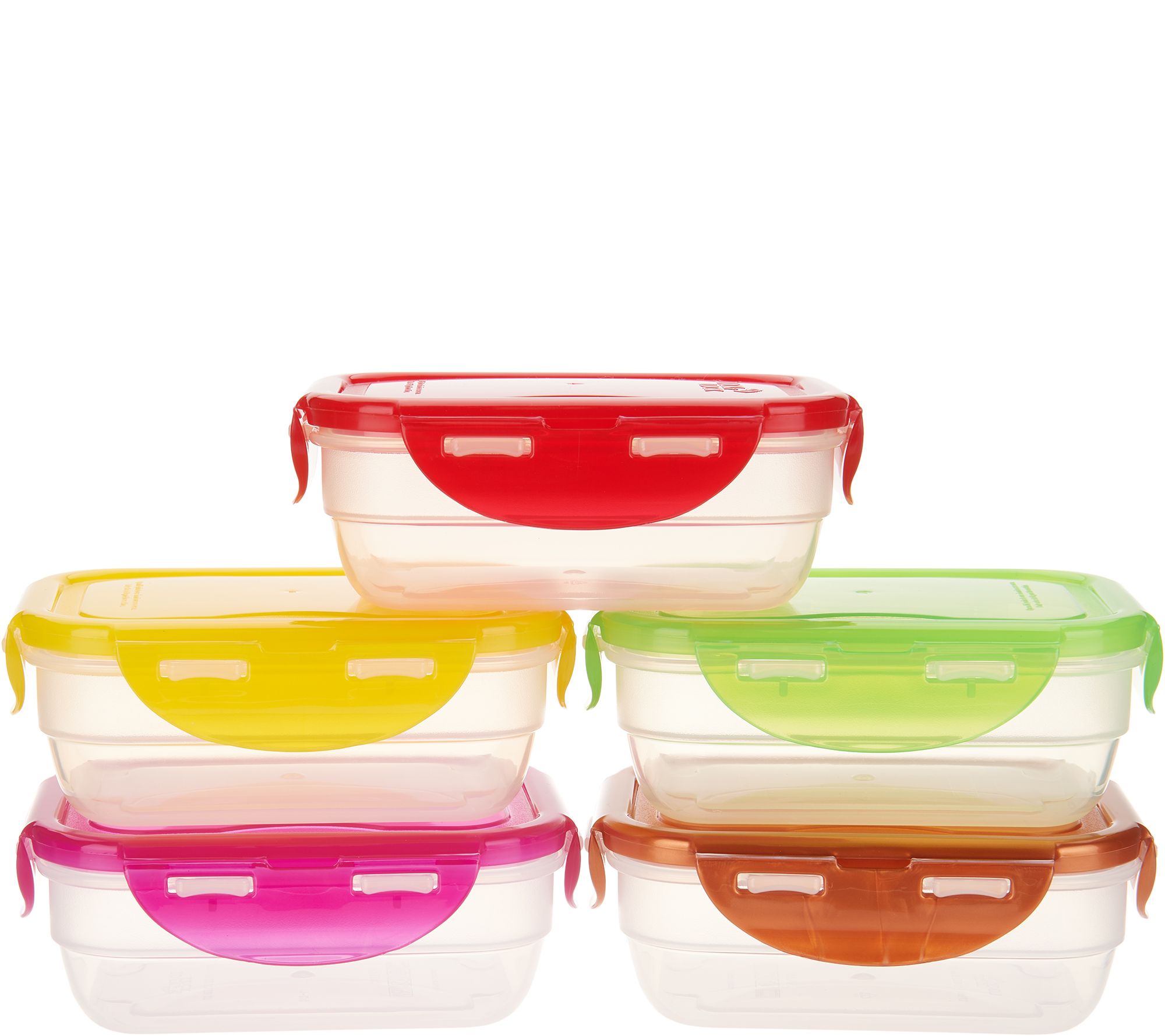 TOPOINT Food Storage Containers With Lids - Plastic Food Containers With  Lids - Plastic Containers With Lids Bpa-Free - Leftover Food Containers 