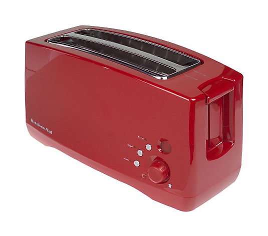 KitchenAid Extra Wide 4-Slice Digital Toaster QVC.com