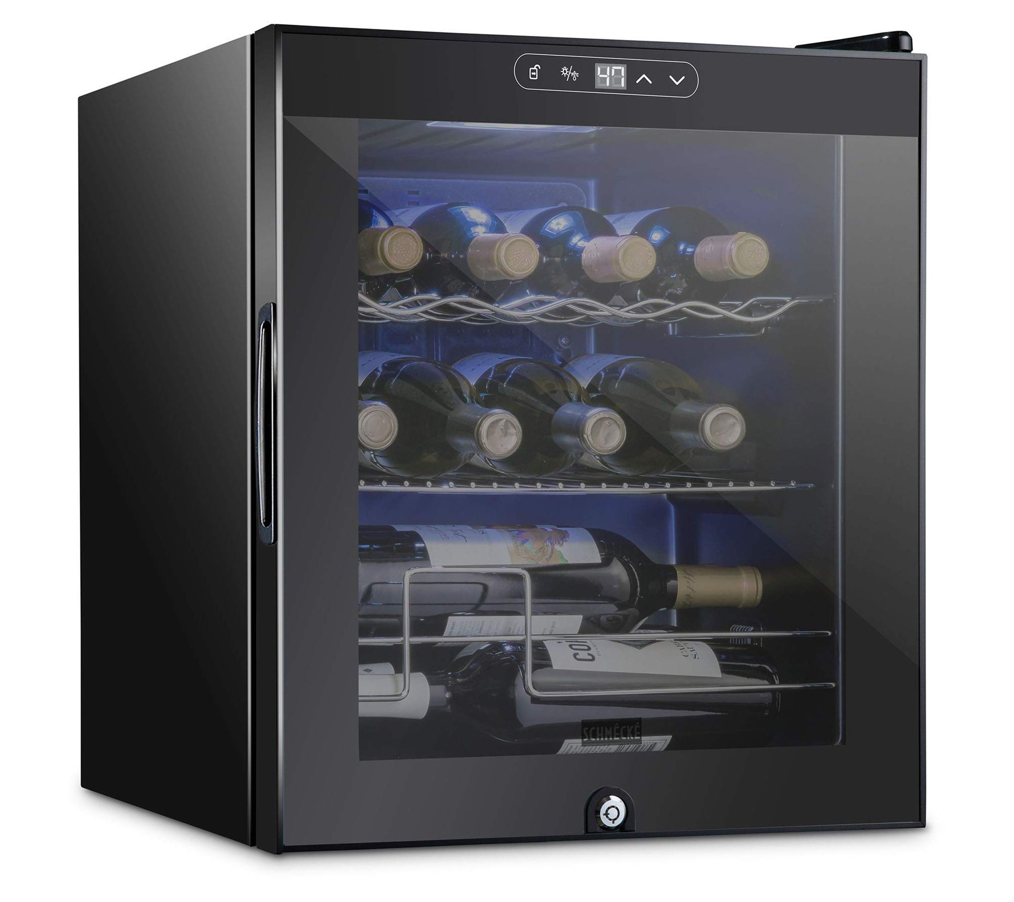 Schmecke 12 Bottle Freestanding Wine Refrigeratr