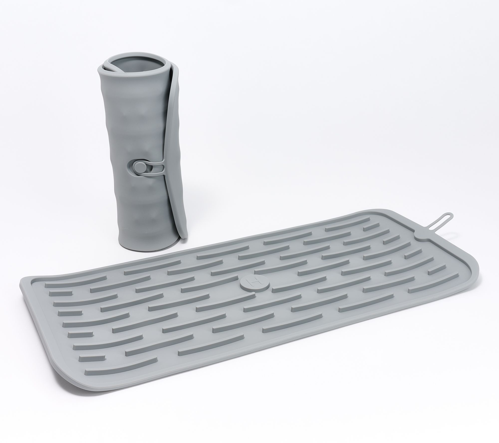 Henning Lee Set of 2 Roll-Up Silicone Drying Mats