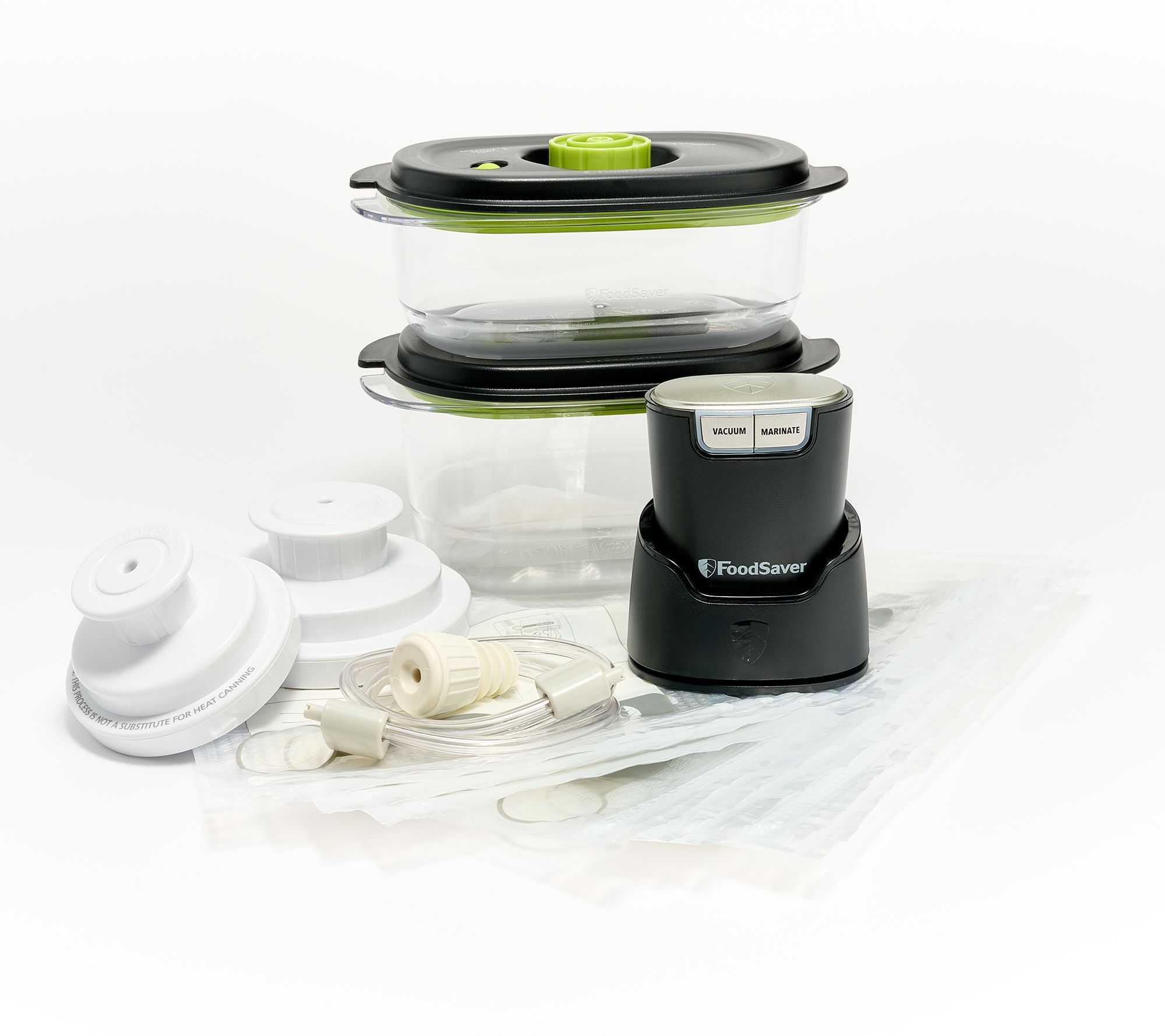FoodSaver Handheld Vacuum Sealer w/ Bags and (2) Containers 