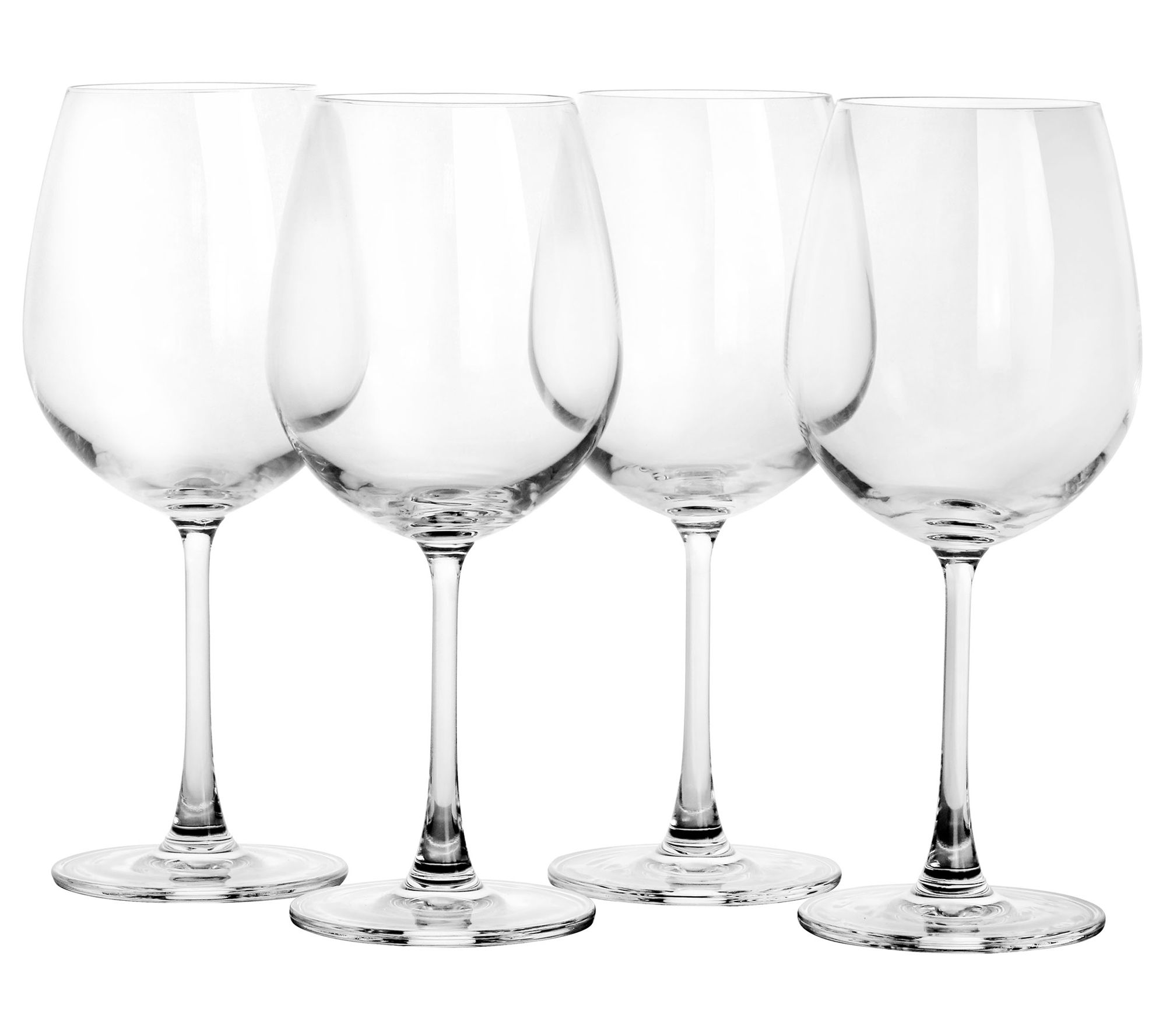 Mikasa® Cheers Set of 4 Red Wine Glasses, Color: Clear