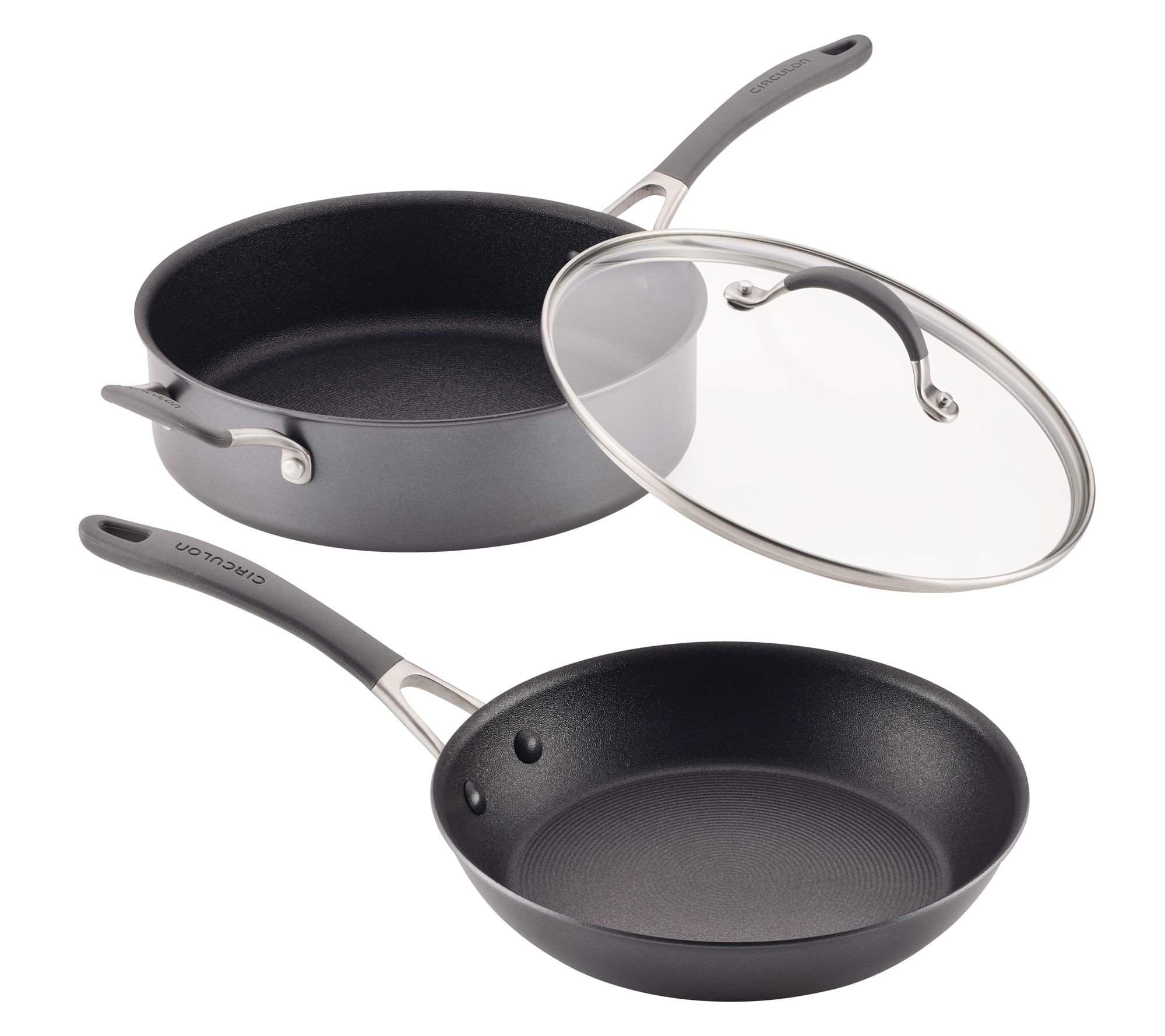 Circulon A1 Scratch Defense 5-qt Covered Saute & 10" Fry Pan