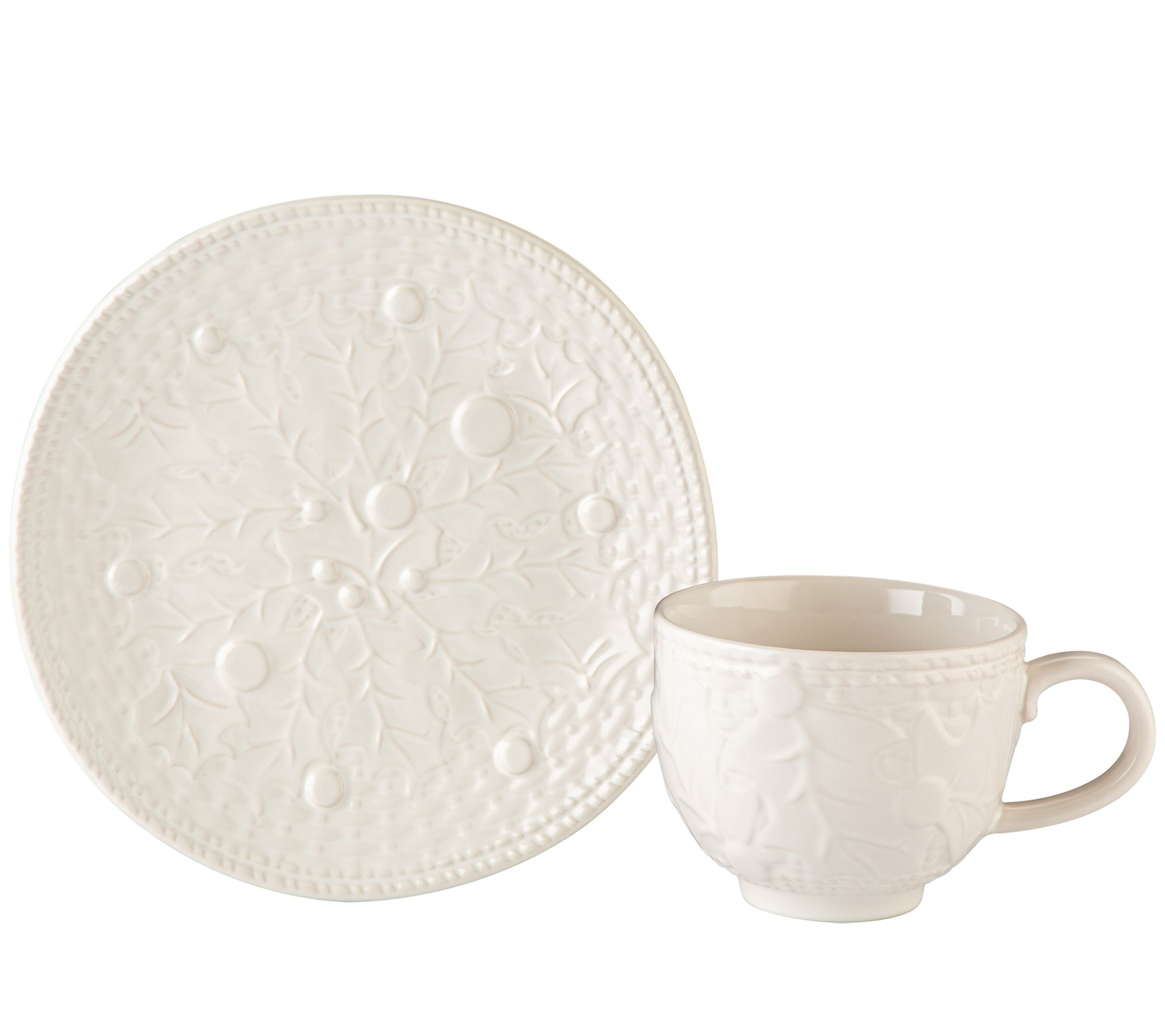 "As Is" Temp-tations Seasonal Cookie for Santa Mug & Plate Set