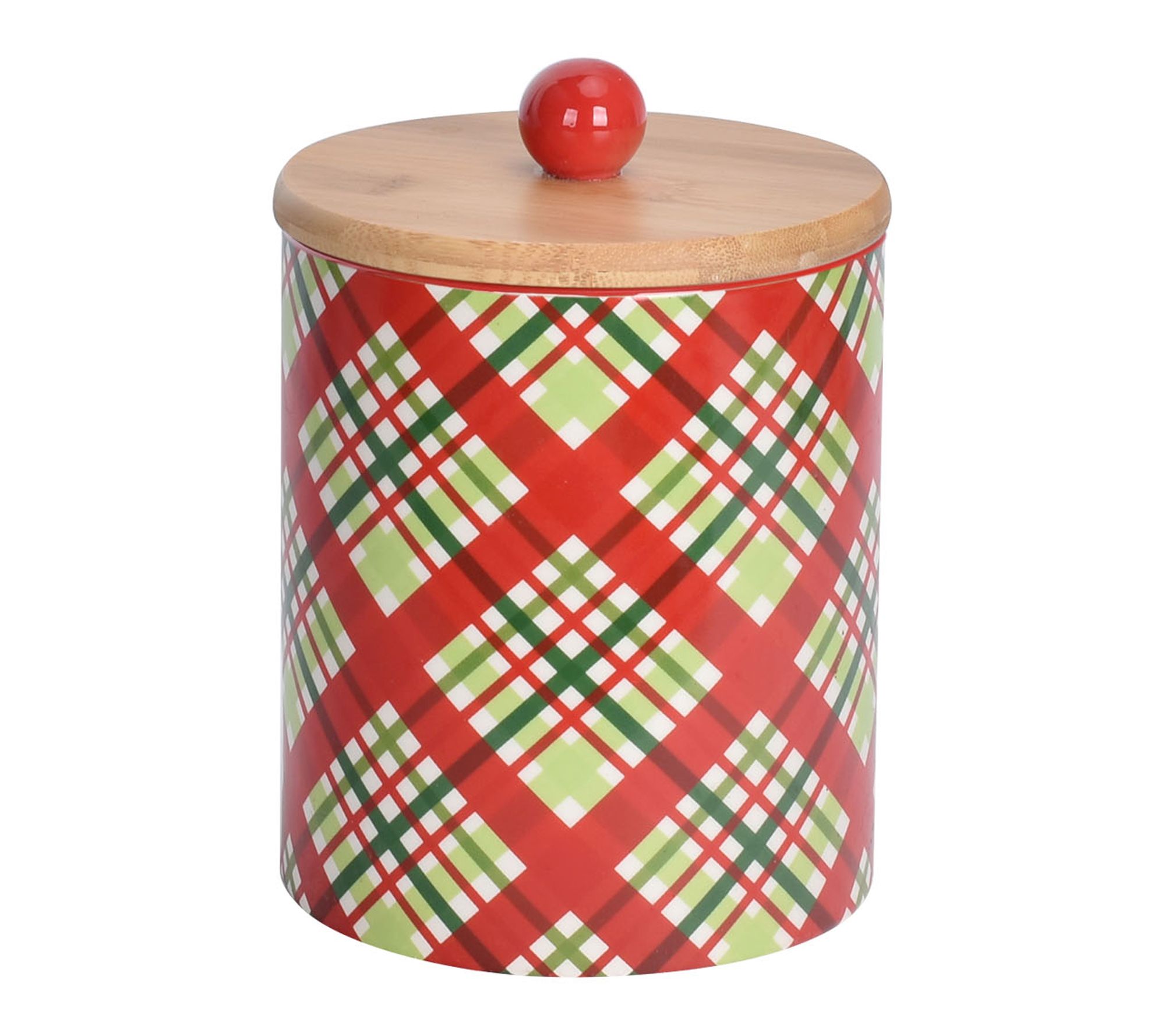 Temp-tations 2qt Holiday Canister