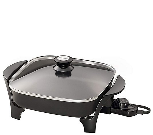 Presto 11" Electric Skillet with Glass Lid