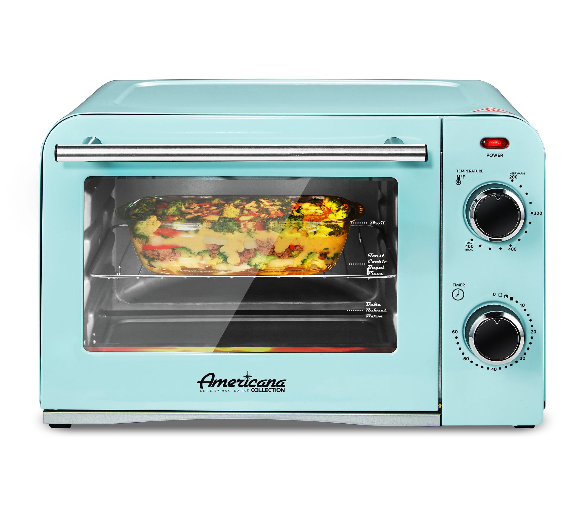 Americana By Elite 4-slice Toaster Oven Fits 9