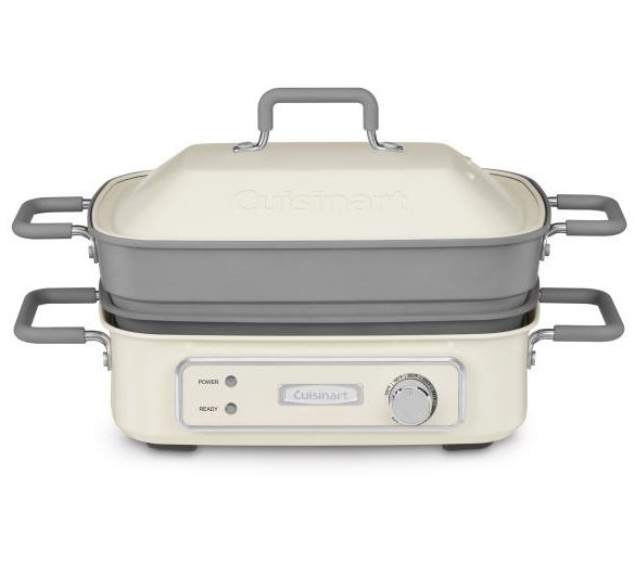 Cuisinart Stack5 Multifunctional Grill w/Glass Lid