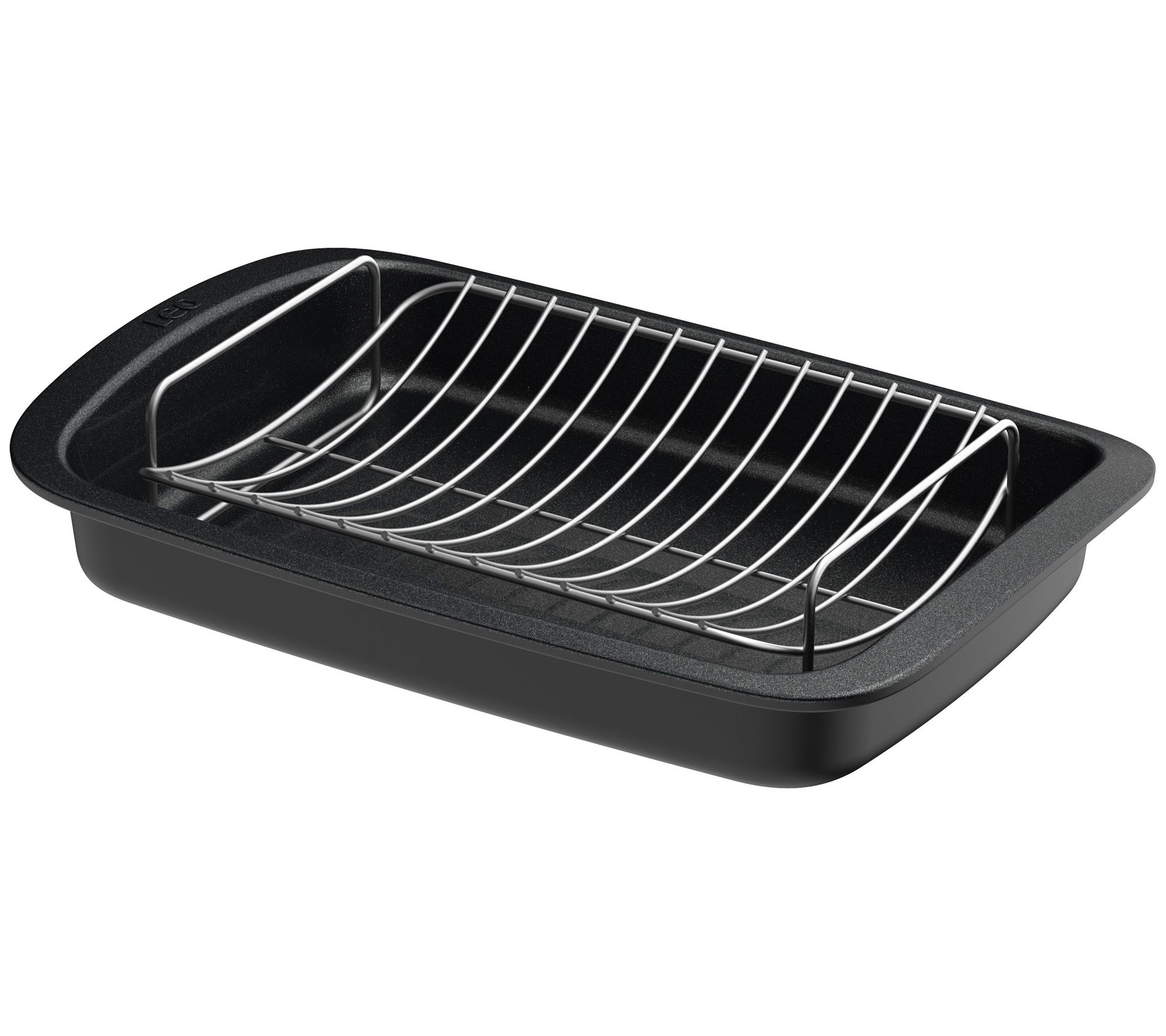 BergHOFF 16.5" Graphite Cast Aluminum Roaster with Rack