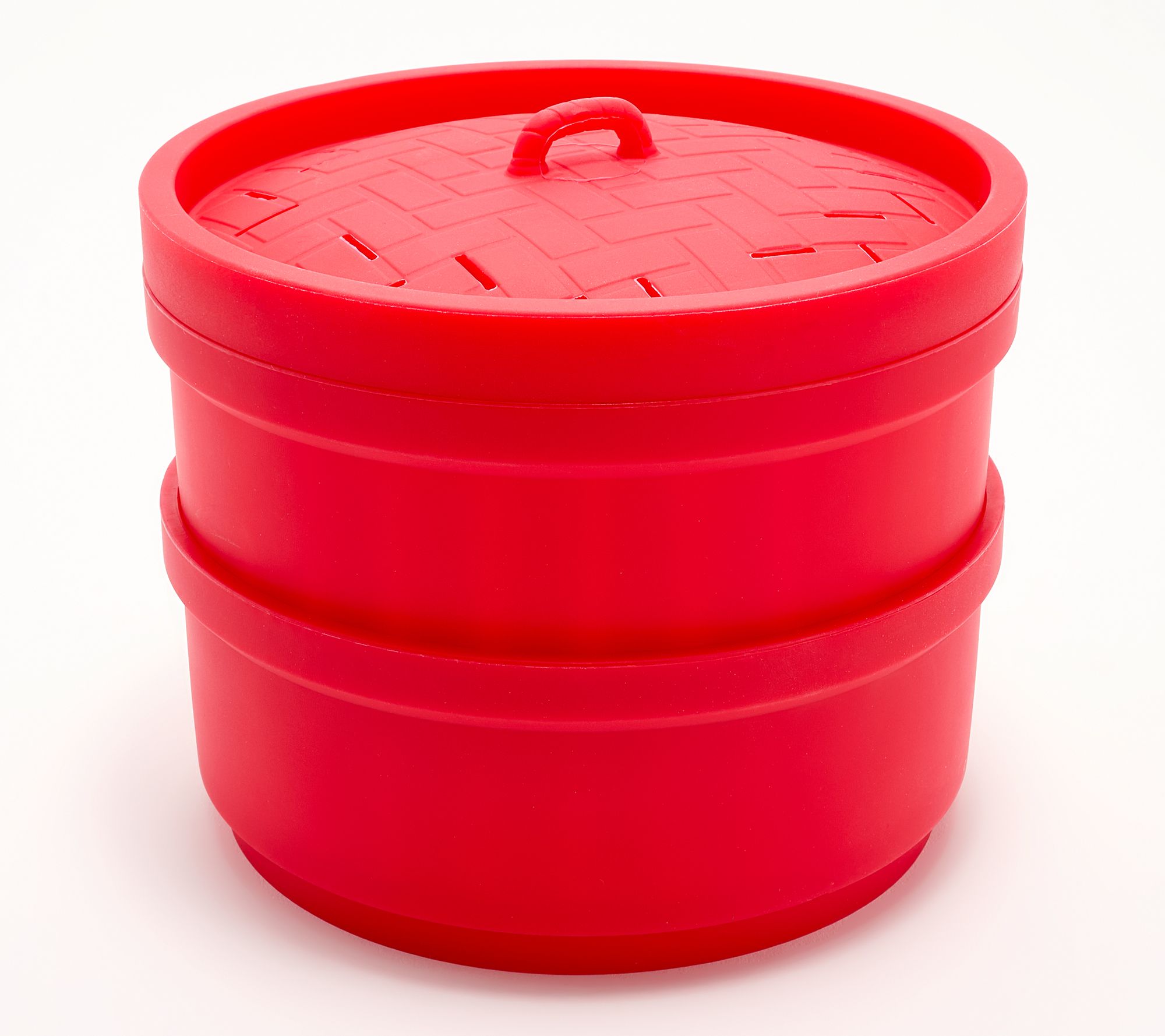 Kitchen Innovations Double Layer Silicone Steamer w/ Lid