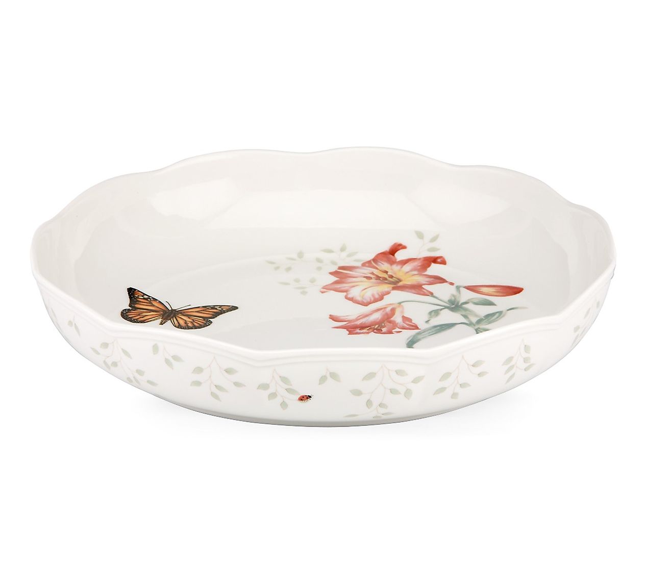 Lenox Butterfly Meadow Low Serving Bowl