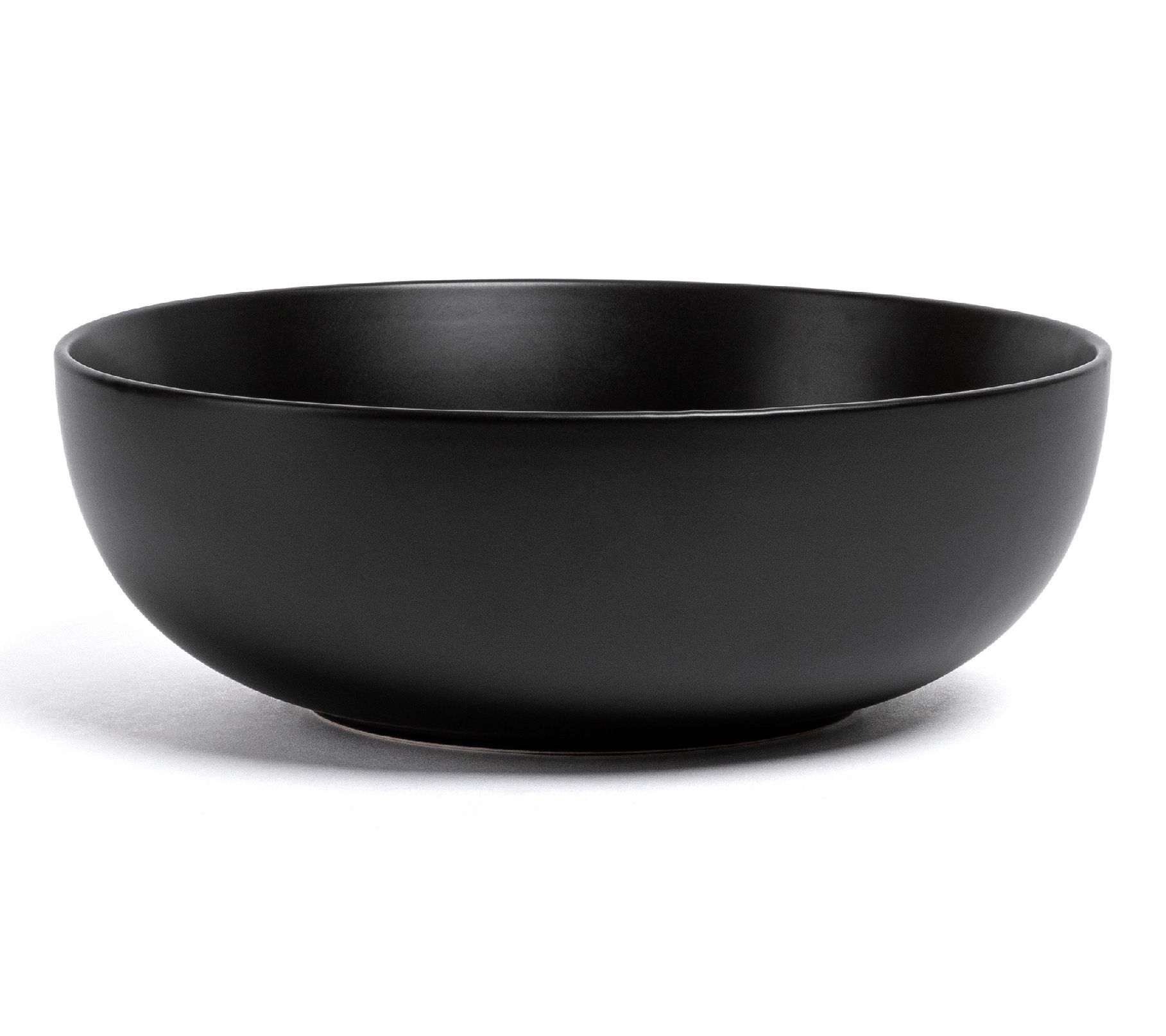 over&back Coupe 3.2qt Semi-Matte StonewareServing Bowl