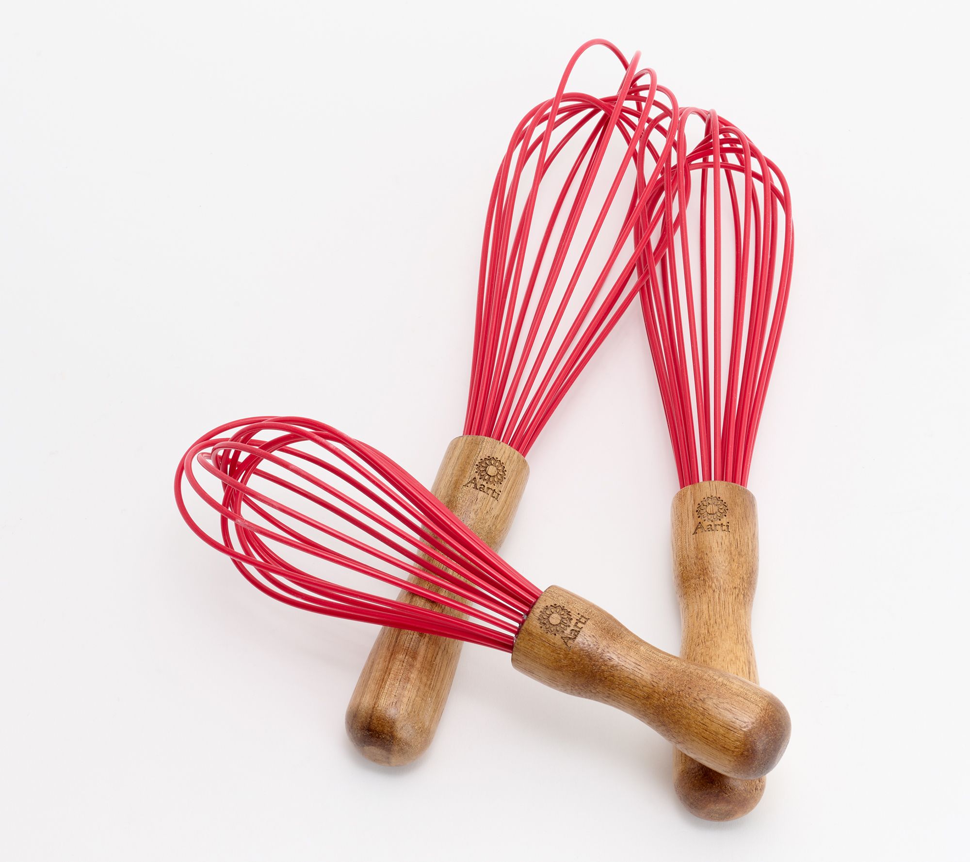 Aarti Sequeira Set of 3 Non-Stick Multi-use Whisks