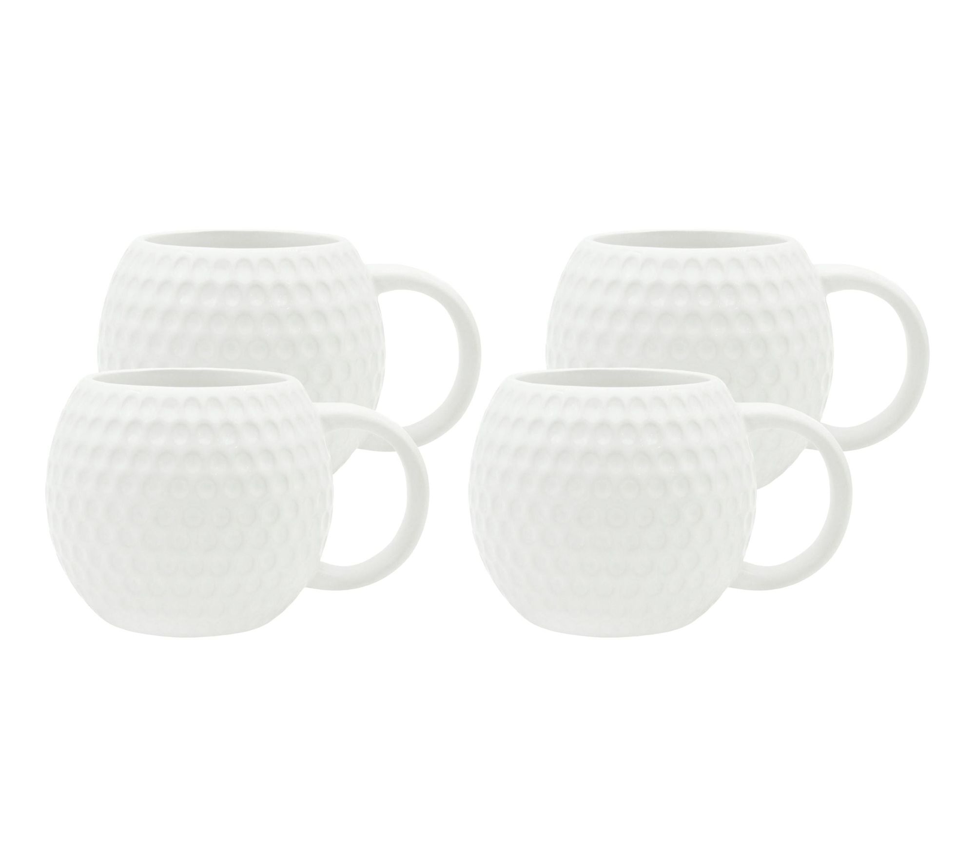 Godinger League Golf Ball Mug Set of 4