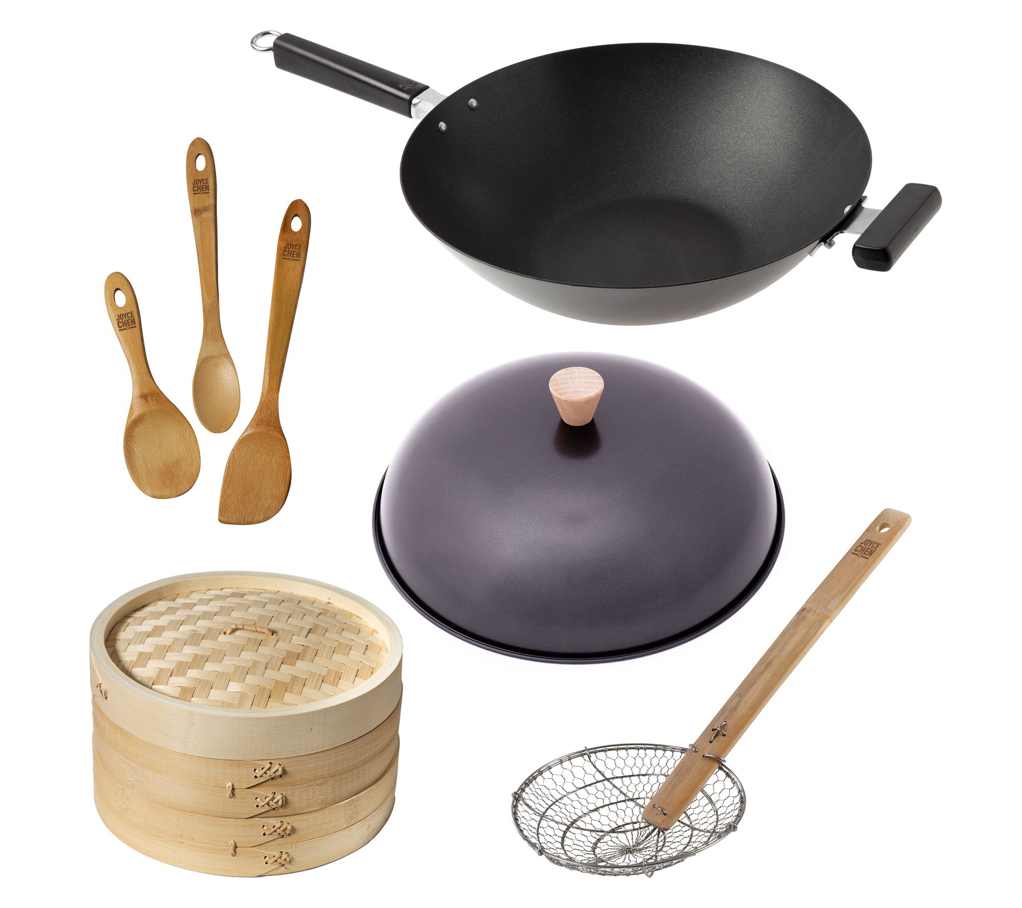 Joyce Chen Professional Series Nonstick 14" WokBundle