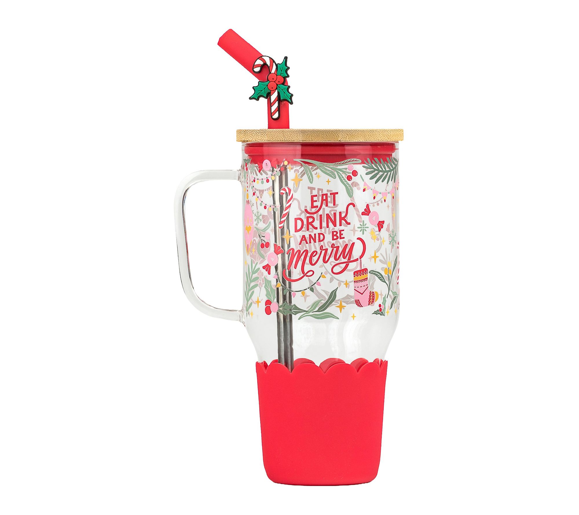 10 Strawberry Street Adria Holiday Hydration Tumbler