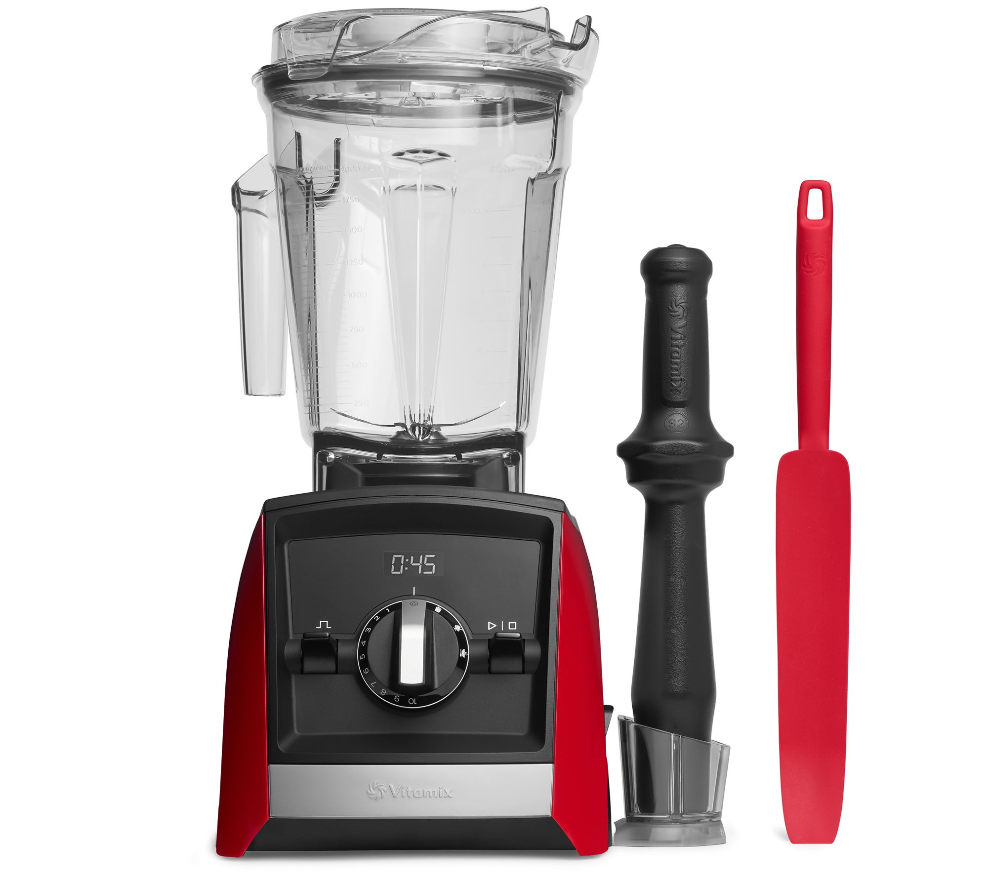 Vitamix Ascent A2500 Blender with Tamper Holder and Spatula