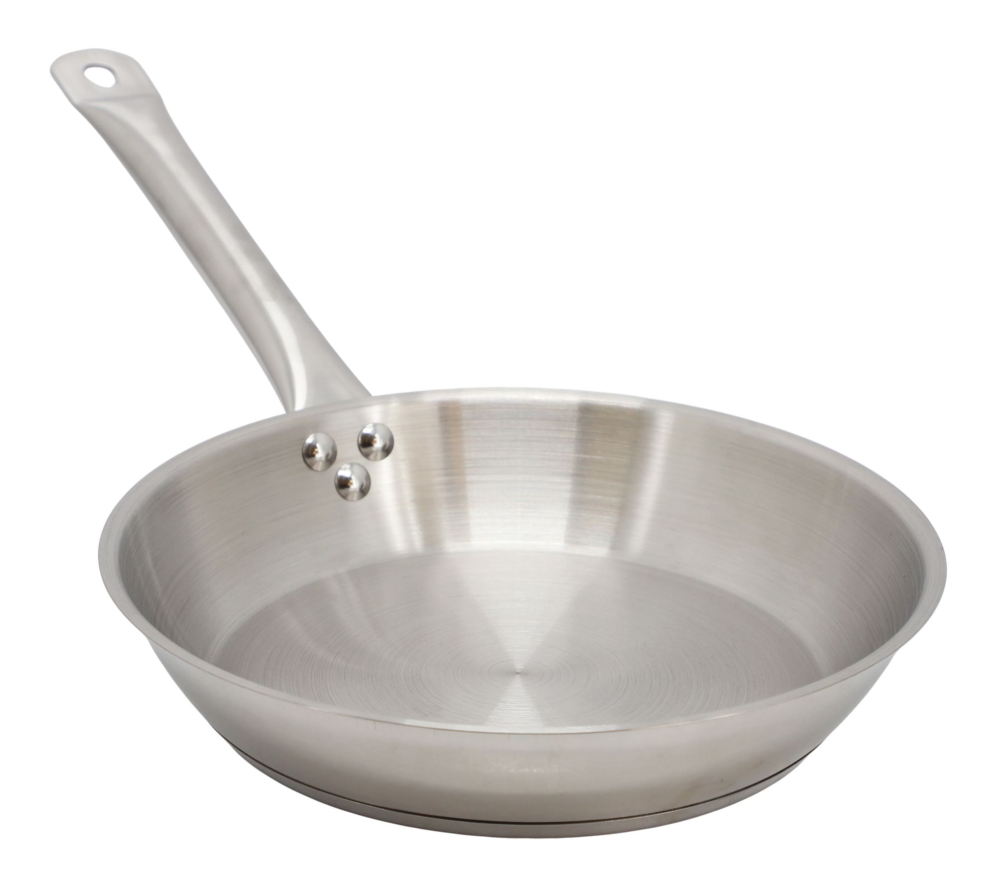 MegaChef Professional Kitchen 11in Round Fry Pan Silver