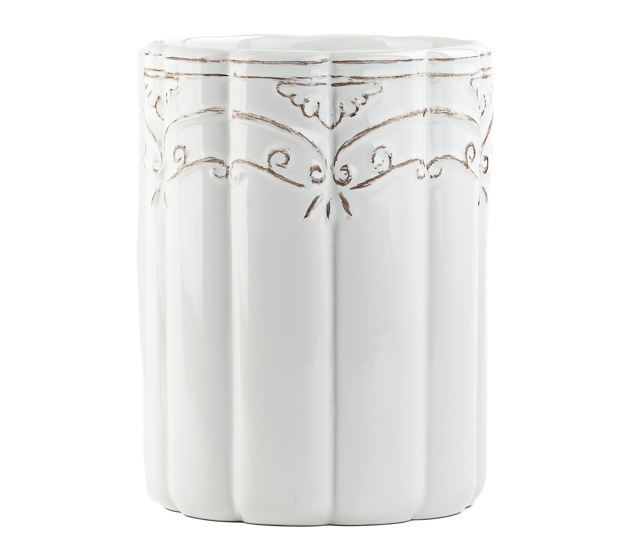 10 Strawberry Street Lucca Utensil Crock