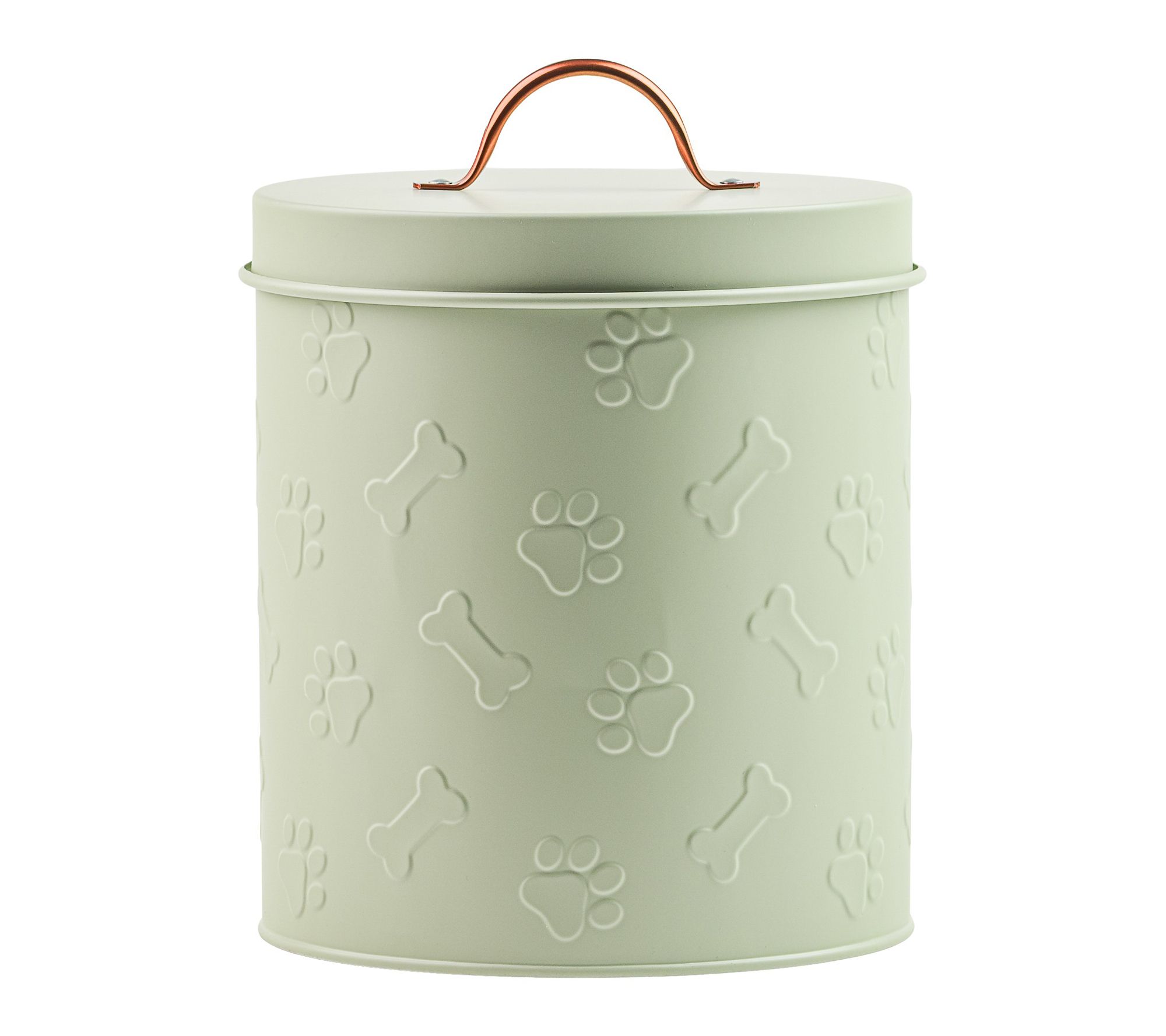10 Strawberry Street Puppy Paws Matte Treat Canister, Small