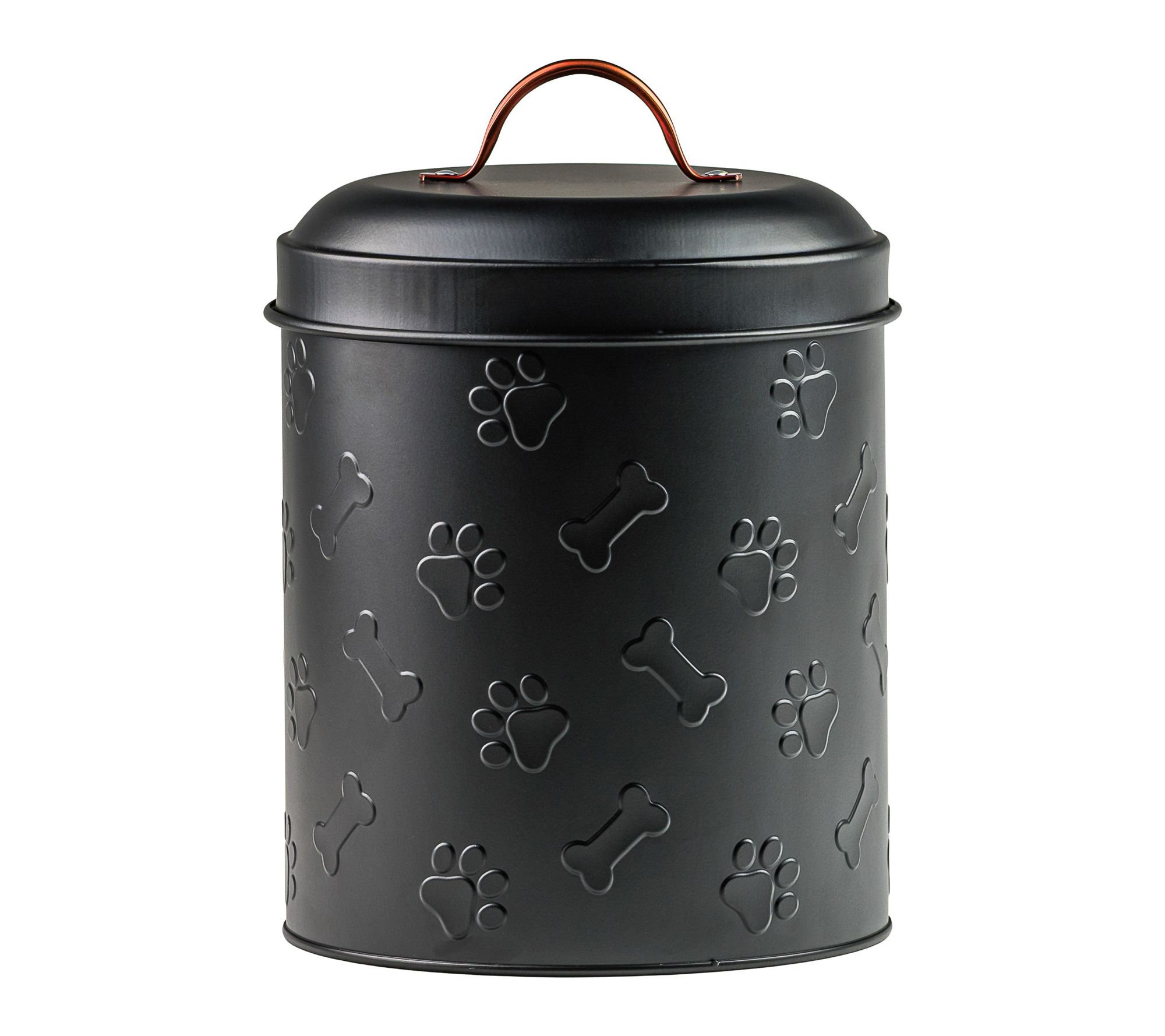 10 Strawberry Street Puppy Paws Matte Treat Canister, Small