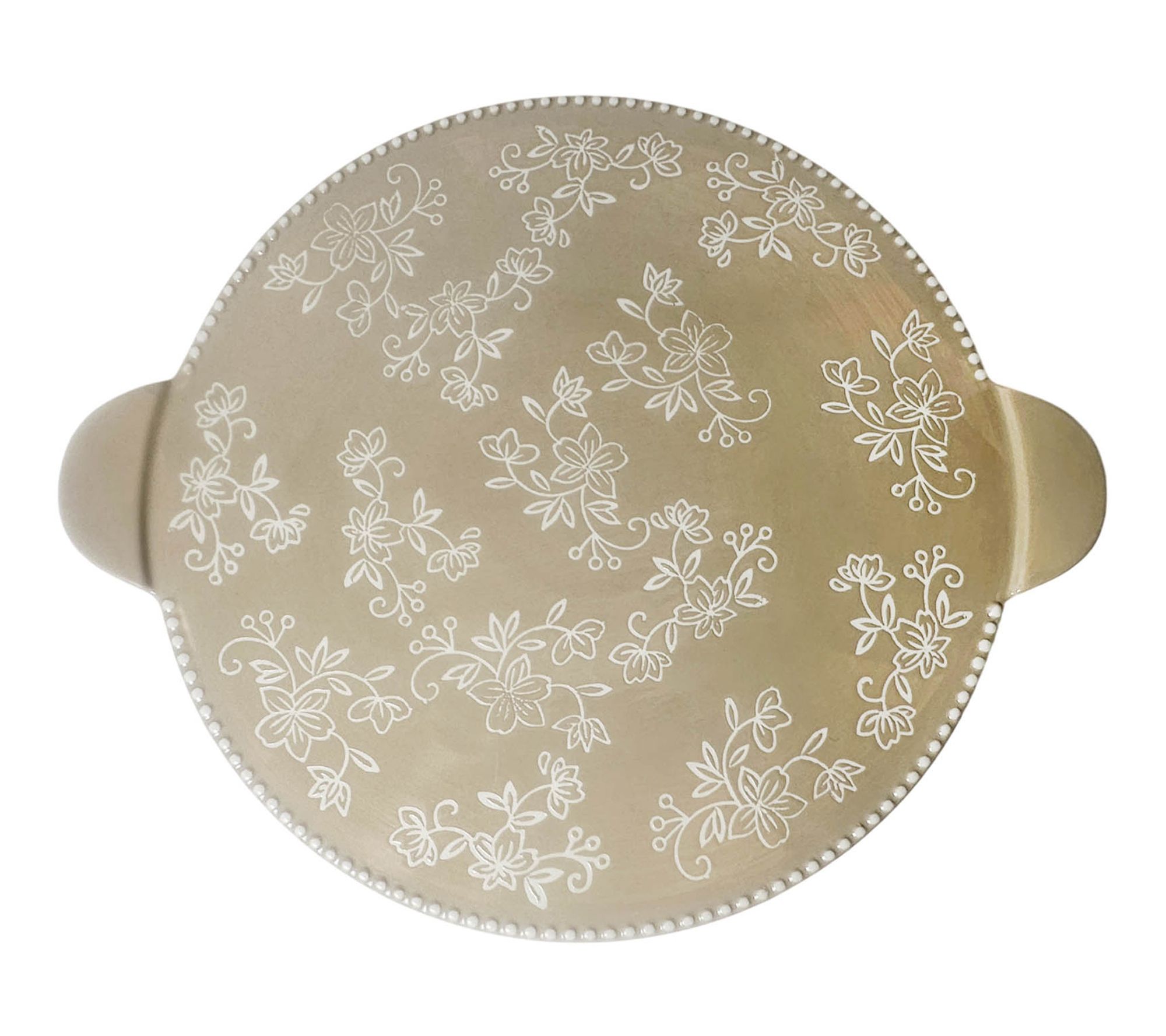  Temp-tations 13" Round Ceramic Pizza Stone