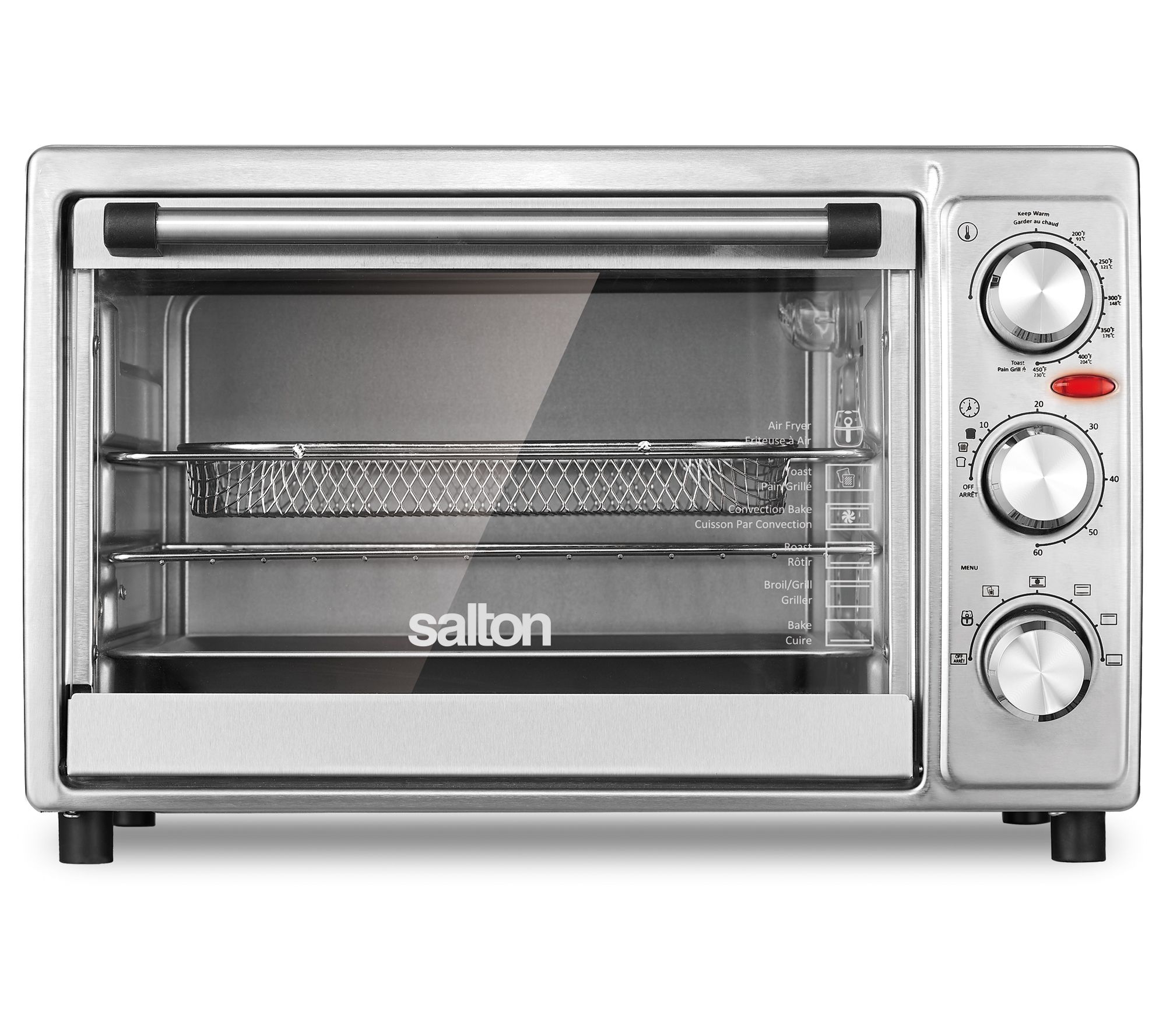 Chefman Stainless Steel Dual-Function Air Fryer and Toaster Oven, 20 L -  King Soopers