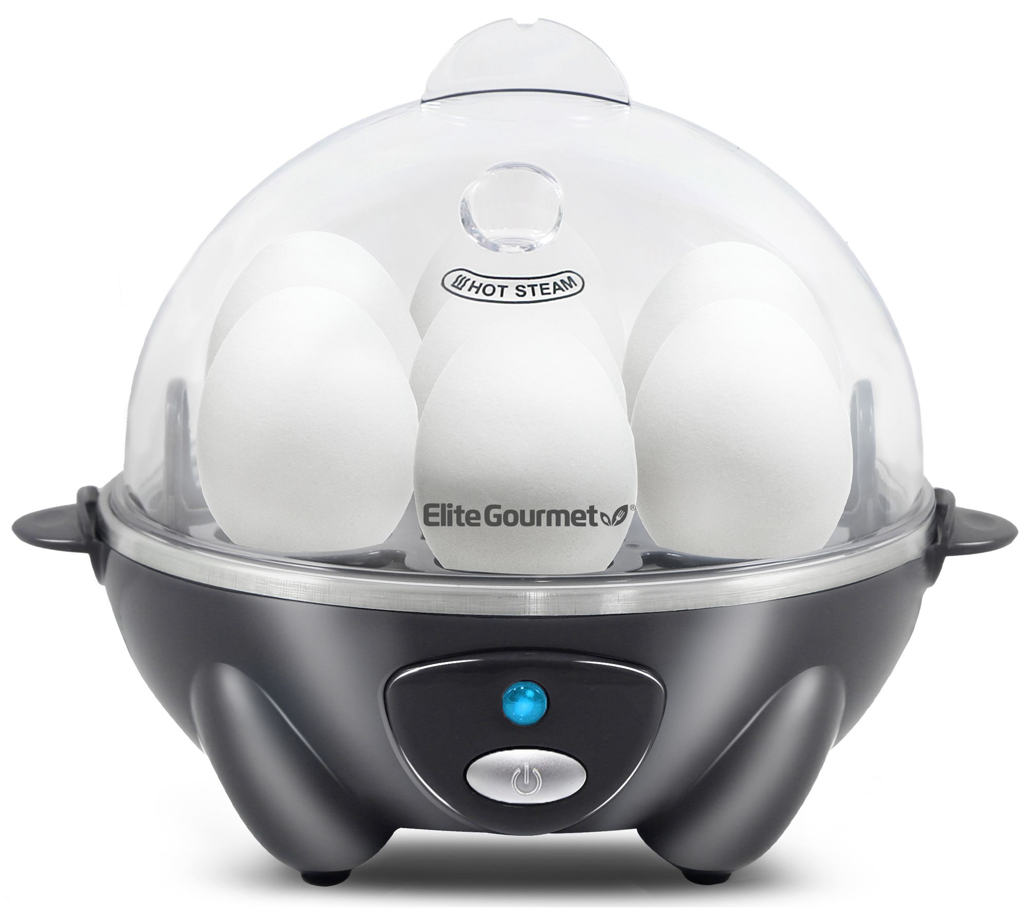 Elite Gourmet Programmable 2-Tier Egg Cooker/Steamer 
