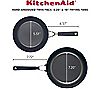KitchenAid Hard 2-Piece Anodized Nonstick Frying Pan Set, 4 of 7