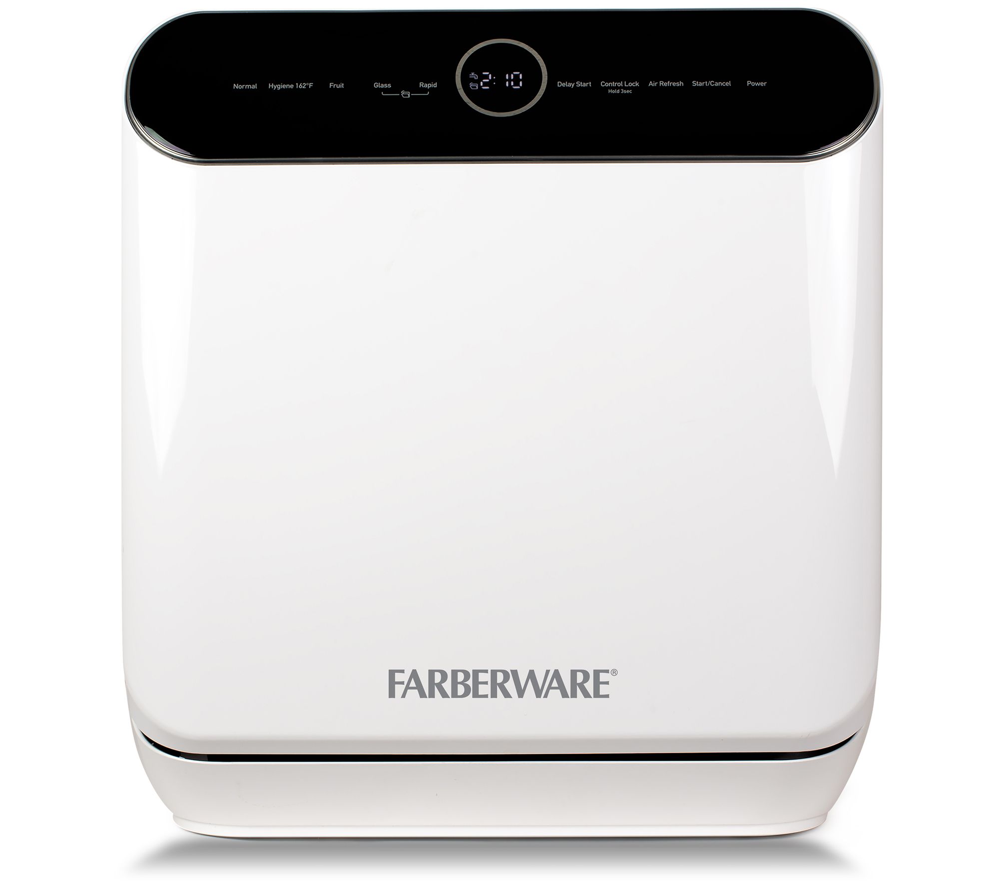 Farberware Hot and Cold Countertop Water Dispenser, White