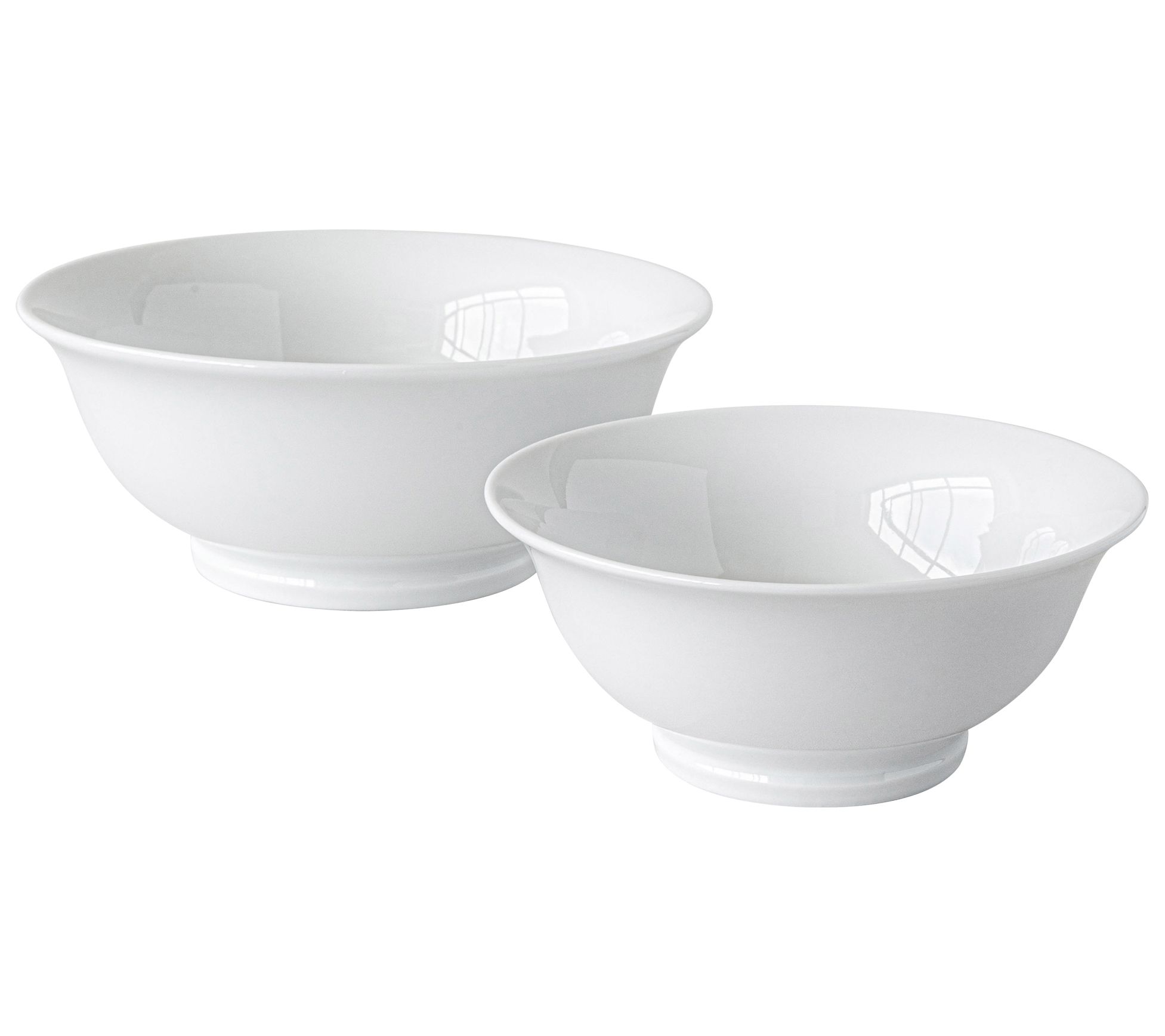 overandback Cameo 2-Piece Nesting Serve Bowl Se - QVC.com