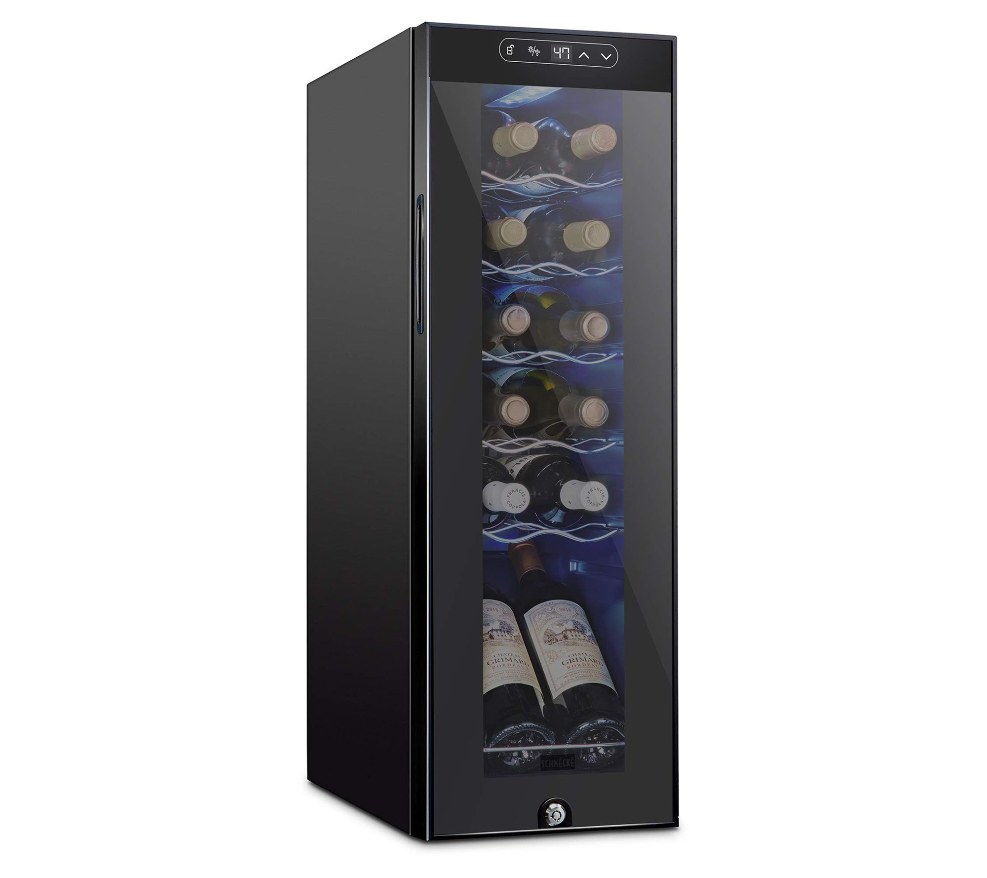 Schmecke 12-Bottle Freestanding Wine Cooler