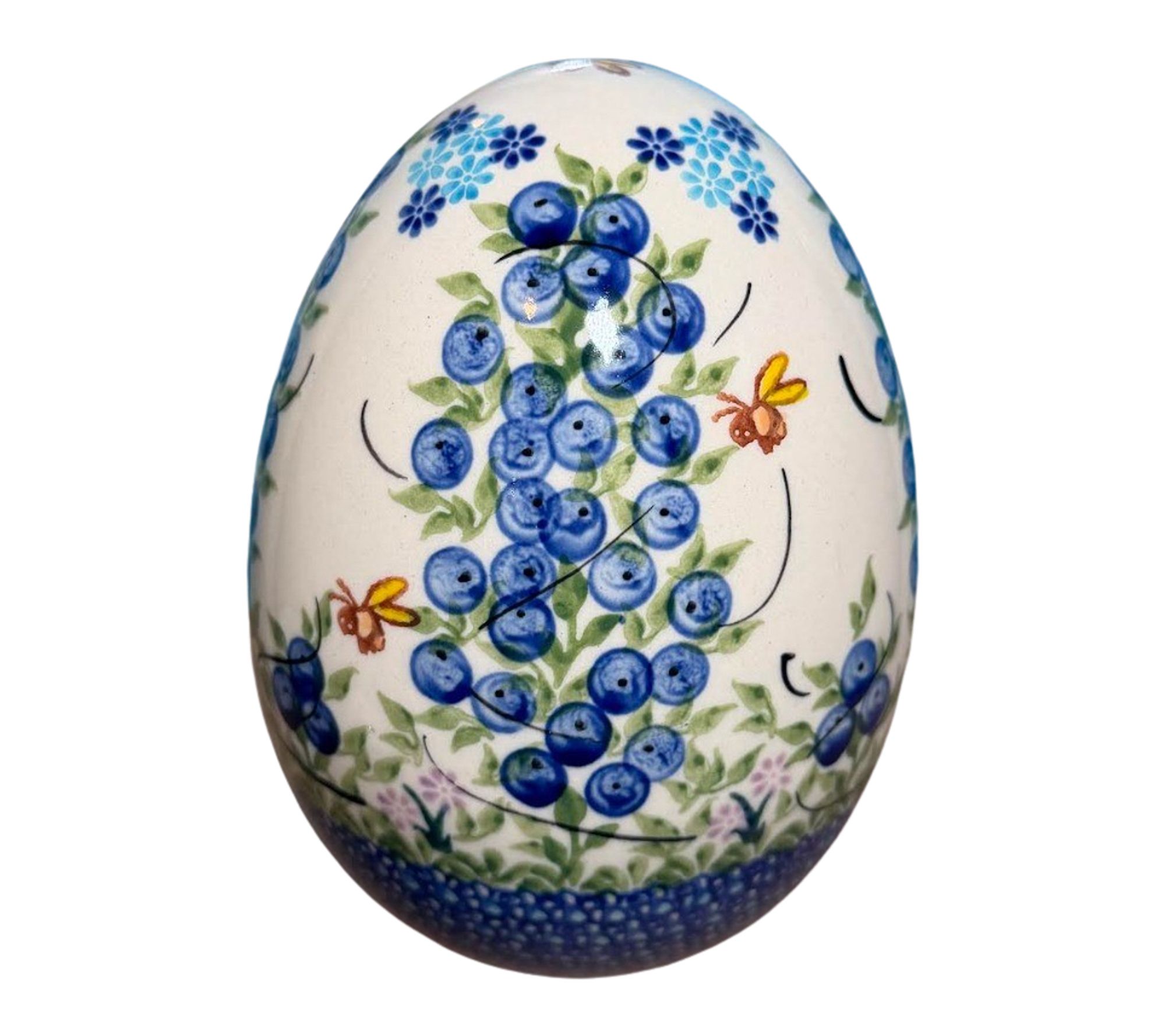 Lidia's Polish Pottery XL Egg Figurine
