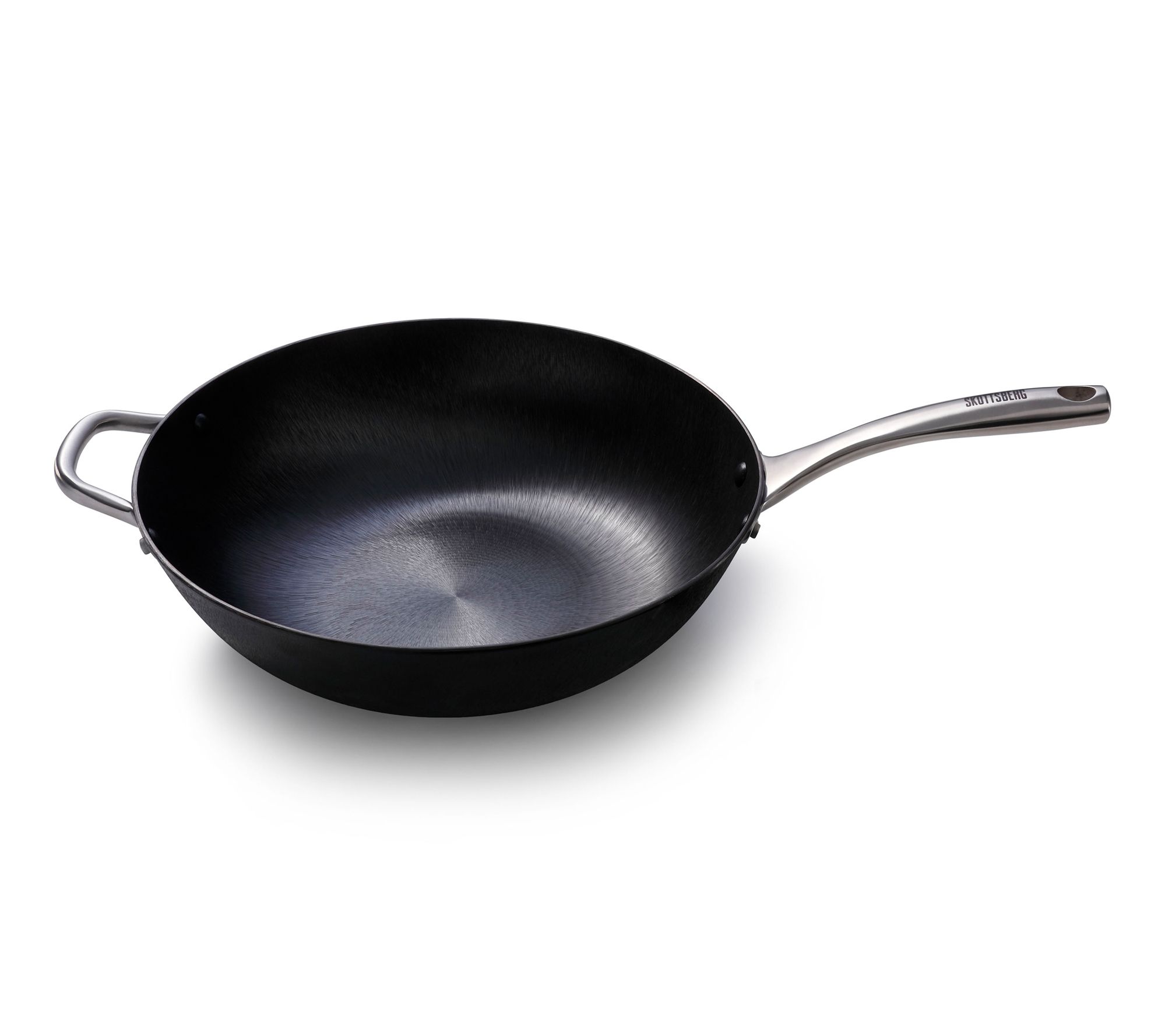 Skottsberg Cast Iron Wok 13.4in