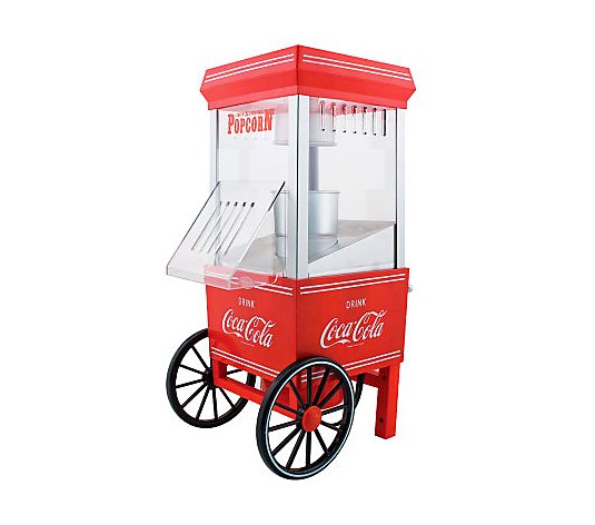Nostalgia Electrics Coca-Cola Series Hot Air Popcorn Maker